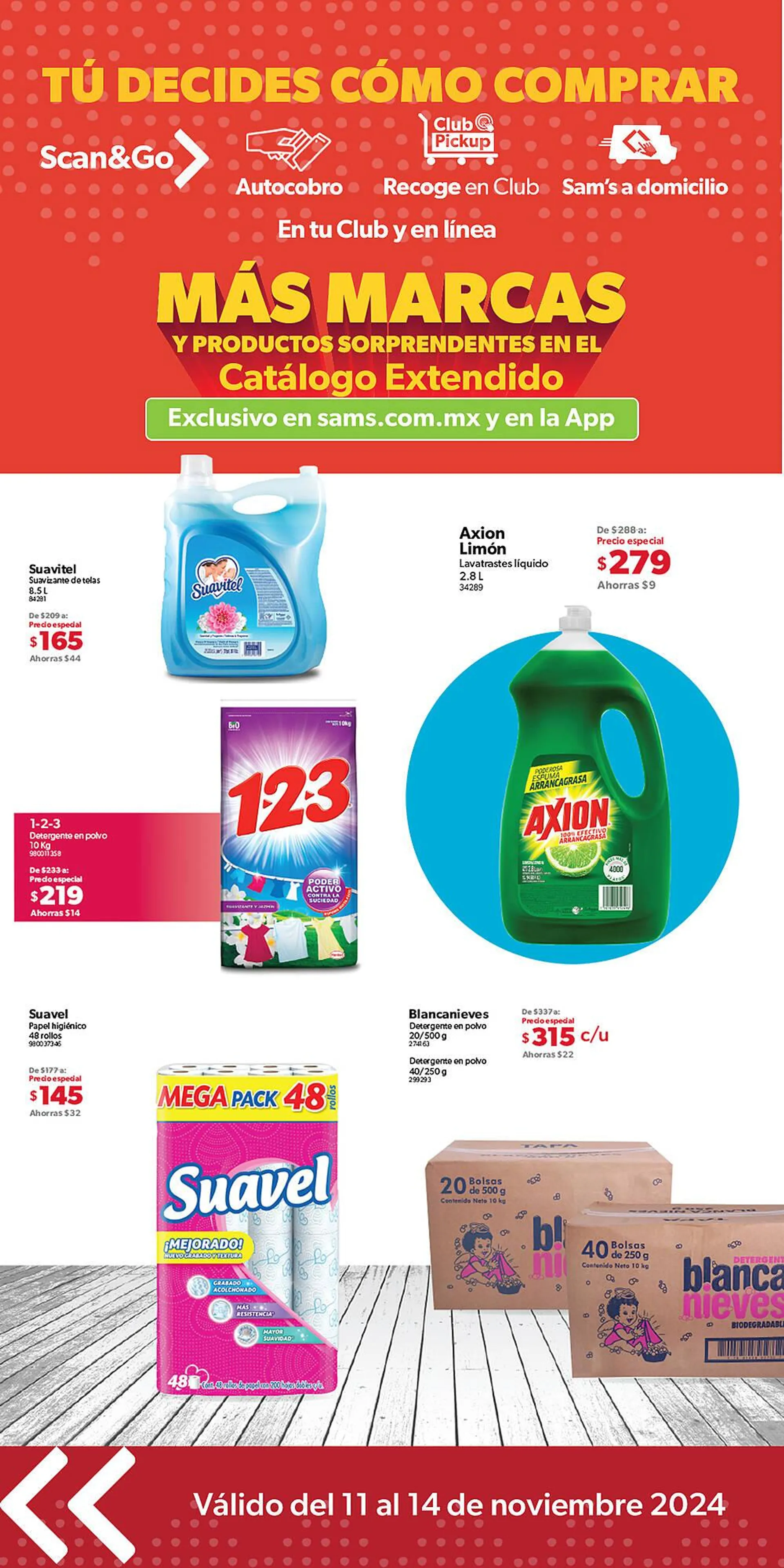 Catálogo de Catálogo Sam's Club 11 de noviembre al 14 de noviembre 2024 - Pagina 2