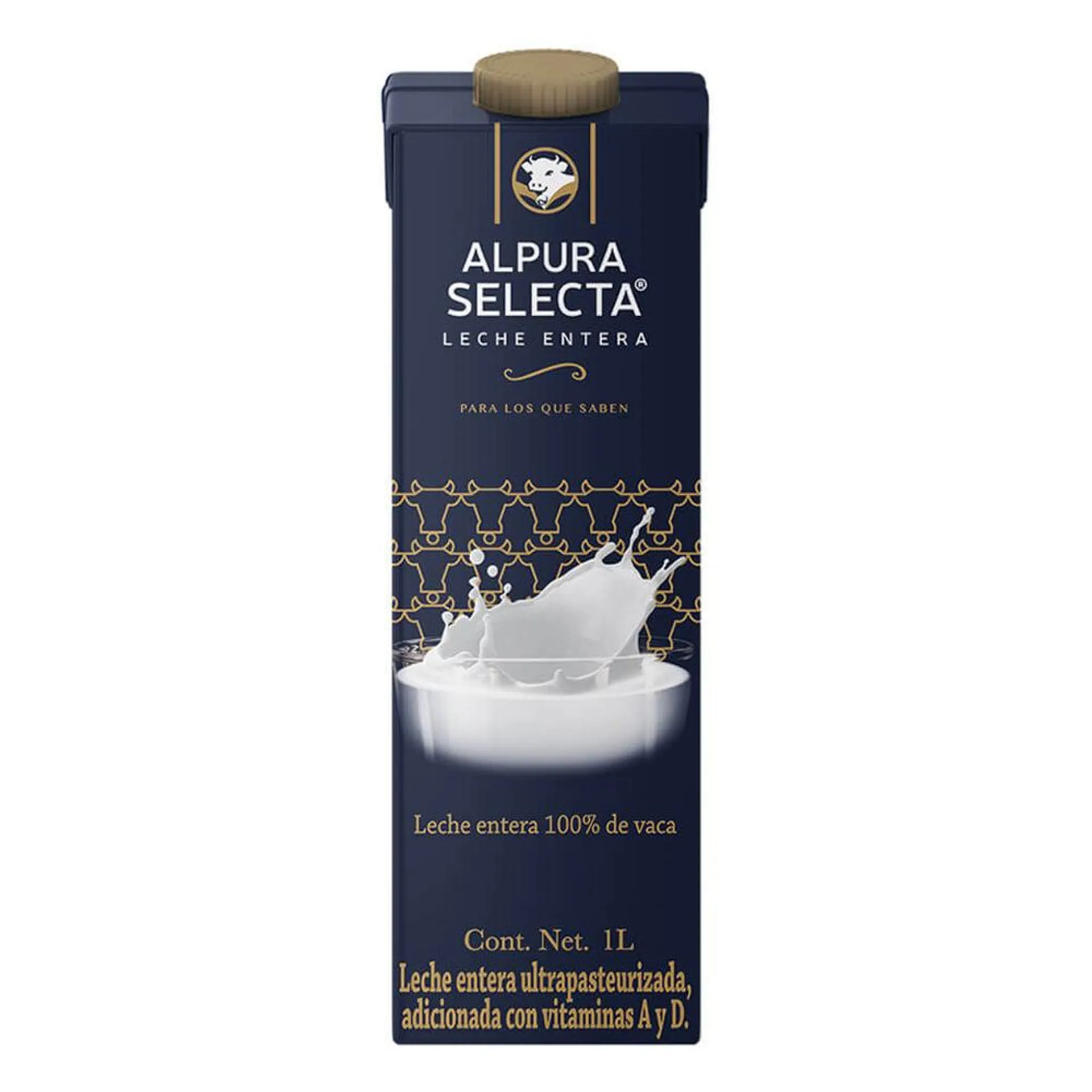 Leche Alpura Selecta Entera 1 L