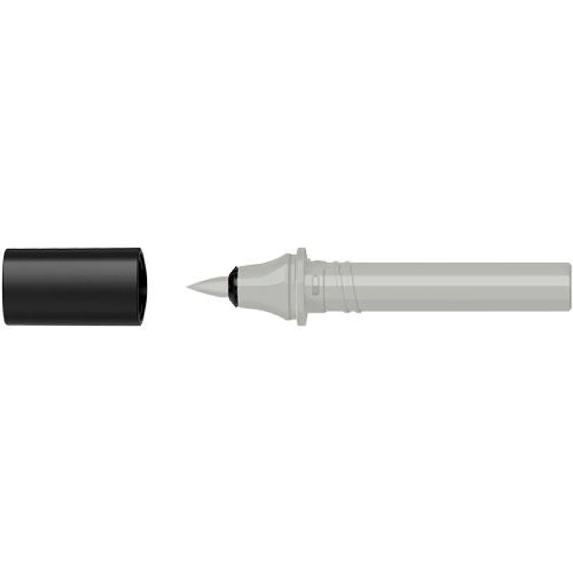 Tinta para marcador Molotow Sketcher punta brush Verde Gris 3