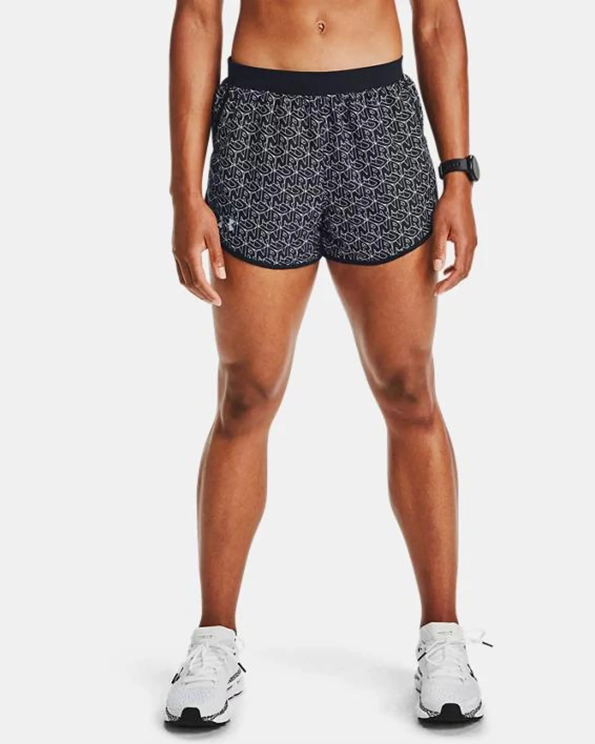 Shorts UA Fly-By 2.0 Printed para Mujer