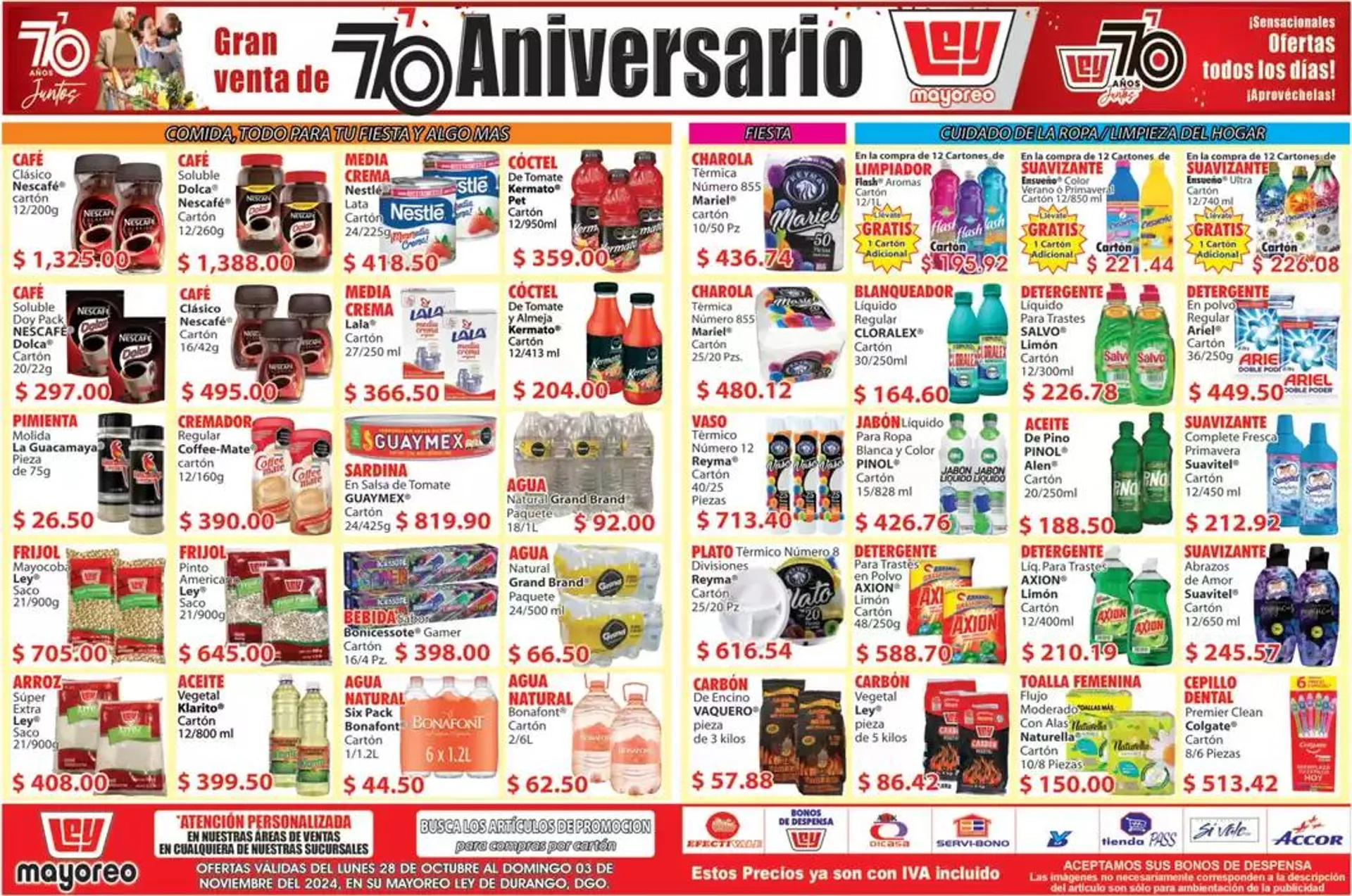 Catálogo de Mayoreo - Gran Venta de Aniversario 28 de octubre al 3 de noviembre 2024 - Pagina 2