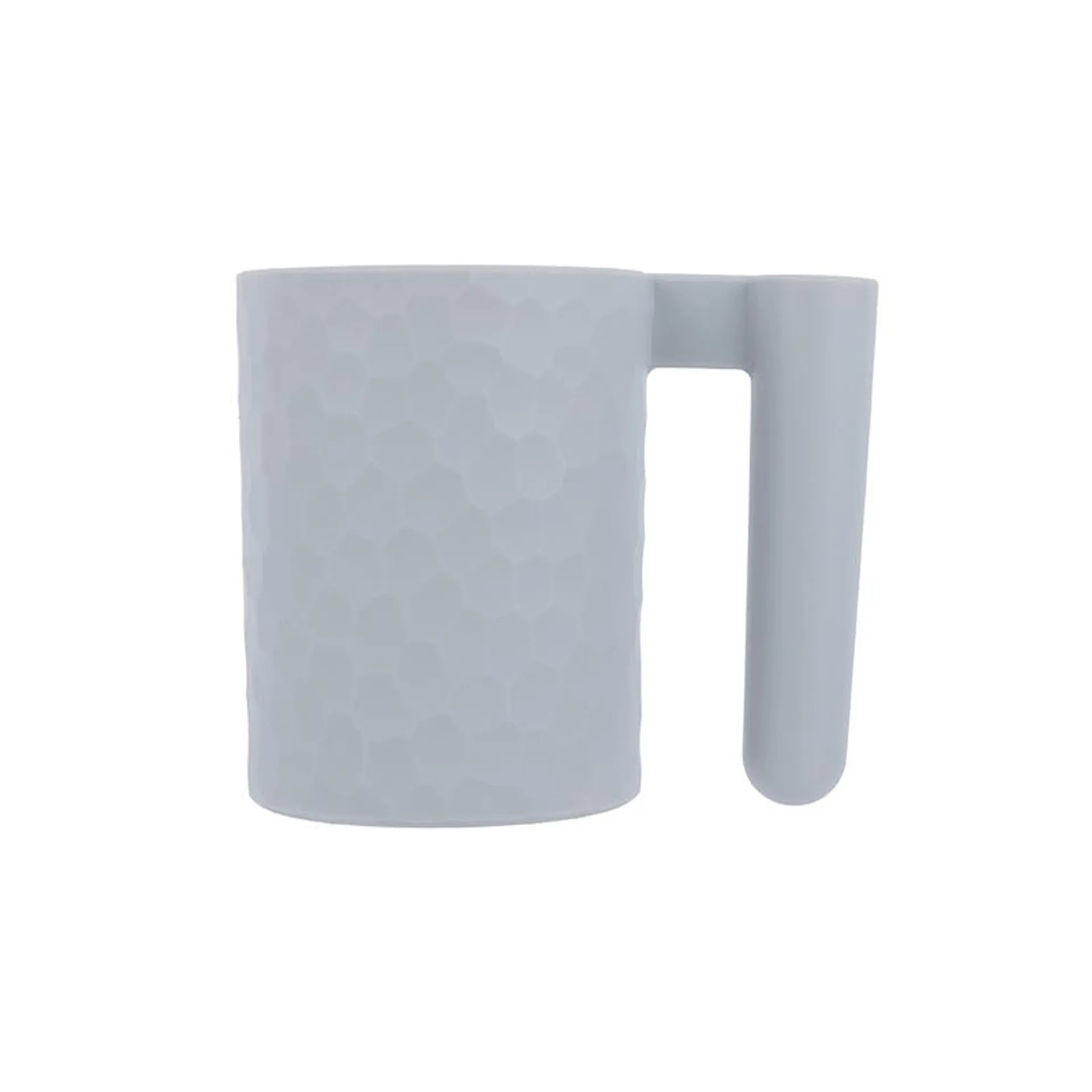 Taza Portacepillos Plástico Gris 300 ml