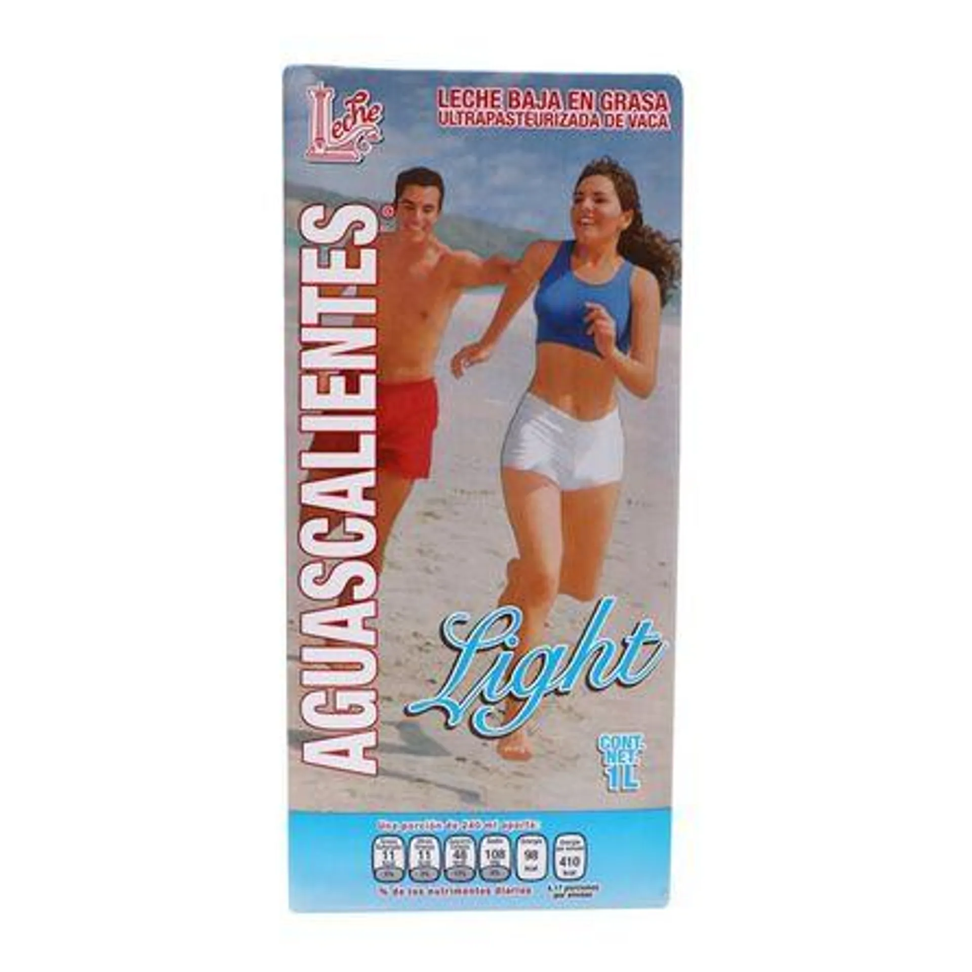 Leche Light Aguascalientes Ultra Pasteurizada 1 Lt