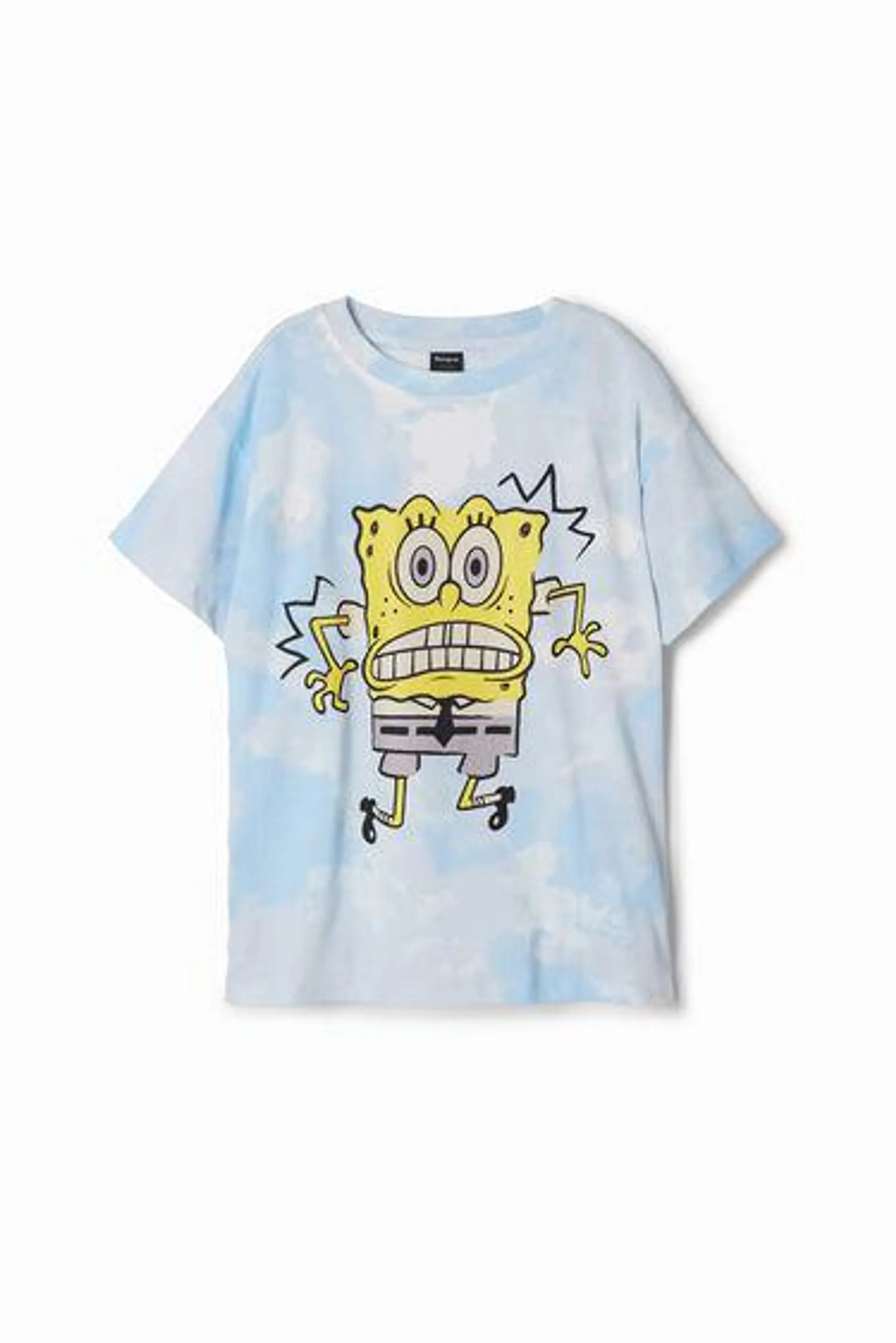 Camiseta tie-dye SpongeBob