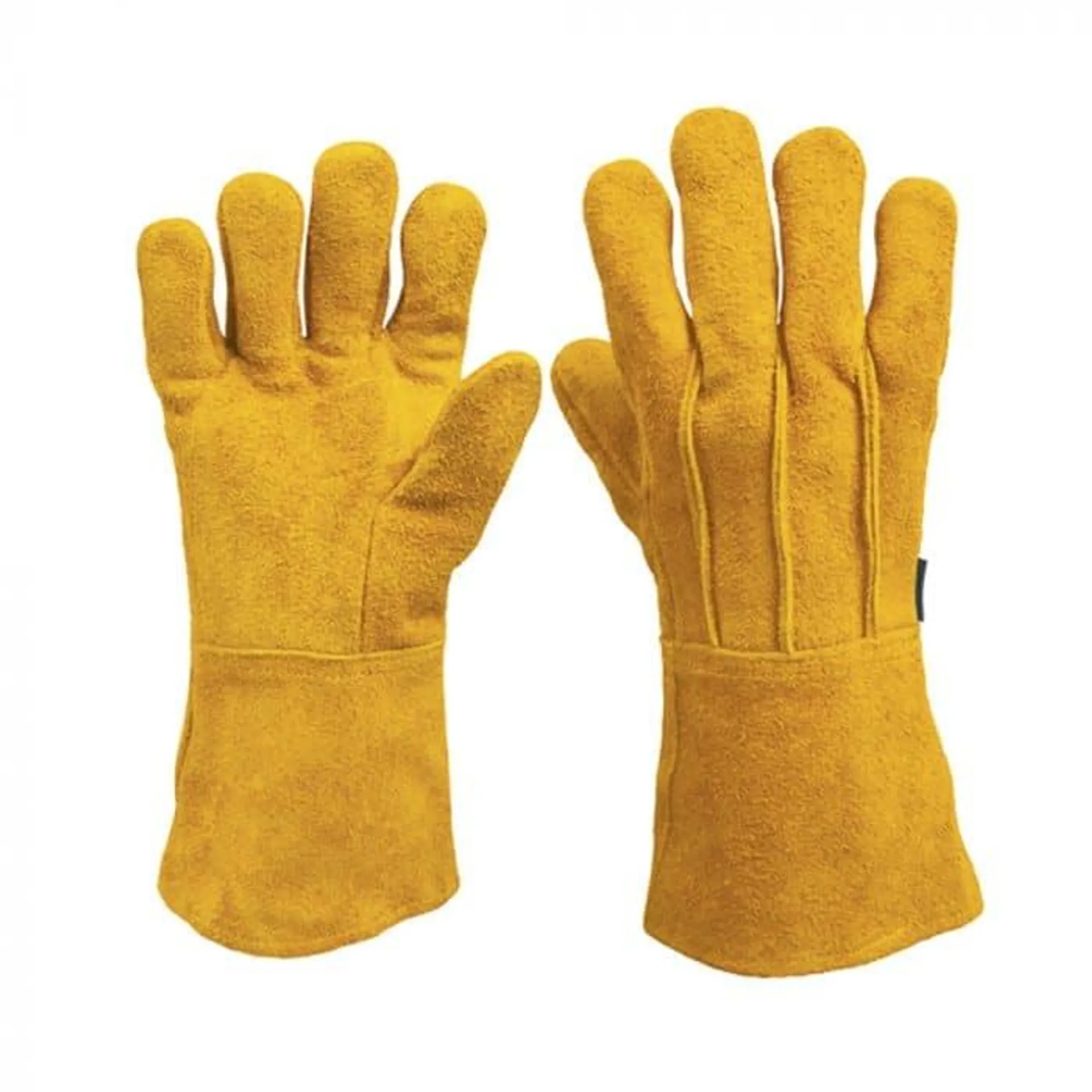 Guantes De Carnaza Puño Largo Truper 14242