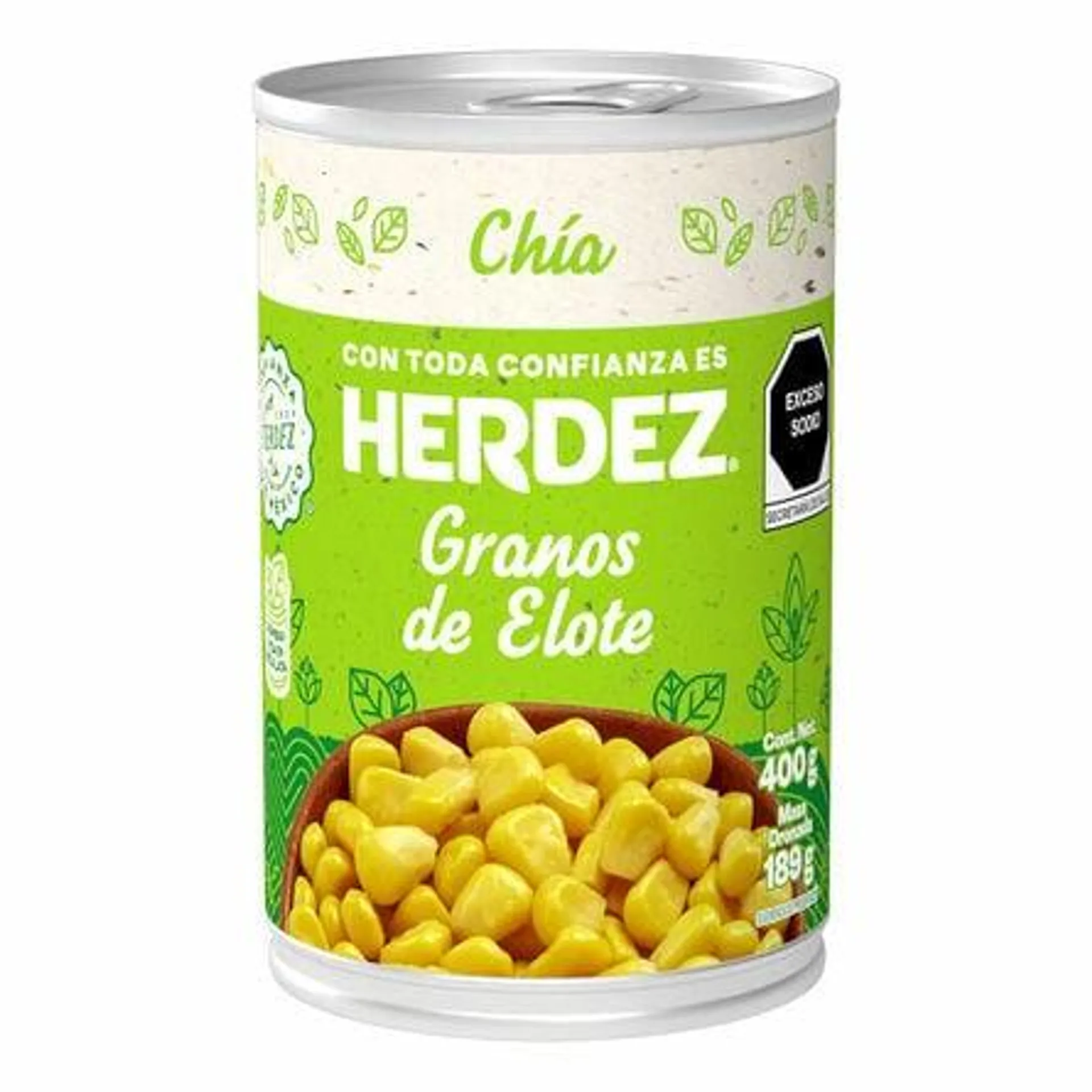 Granos de elote Herdez 400 g