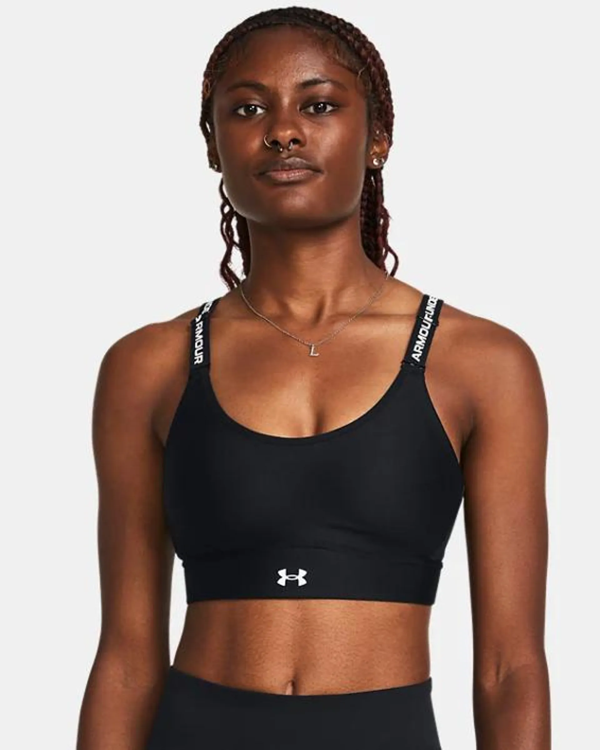 Sujetador deportivo de sujeción media UA Infinity 2.0 para mujer