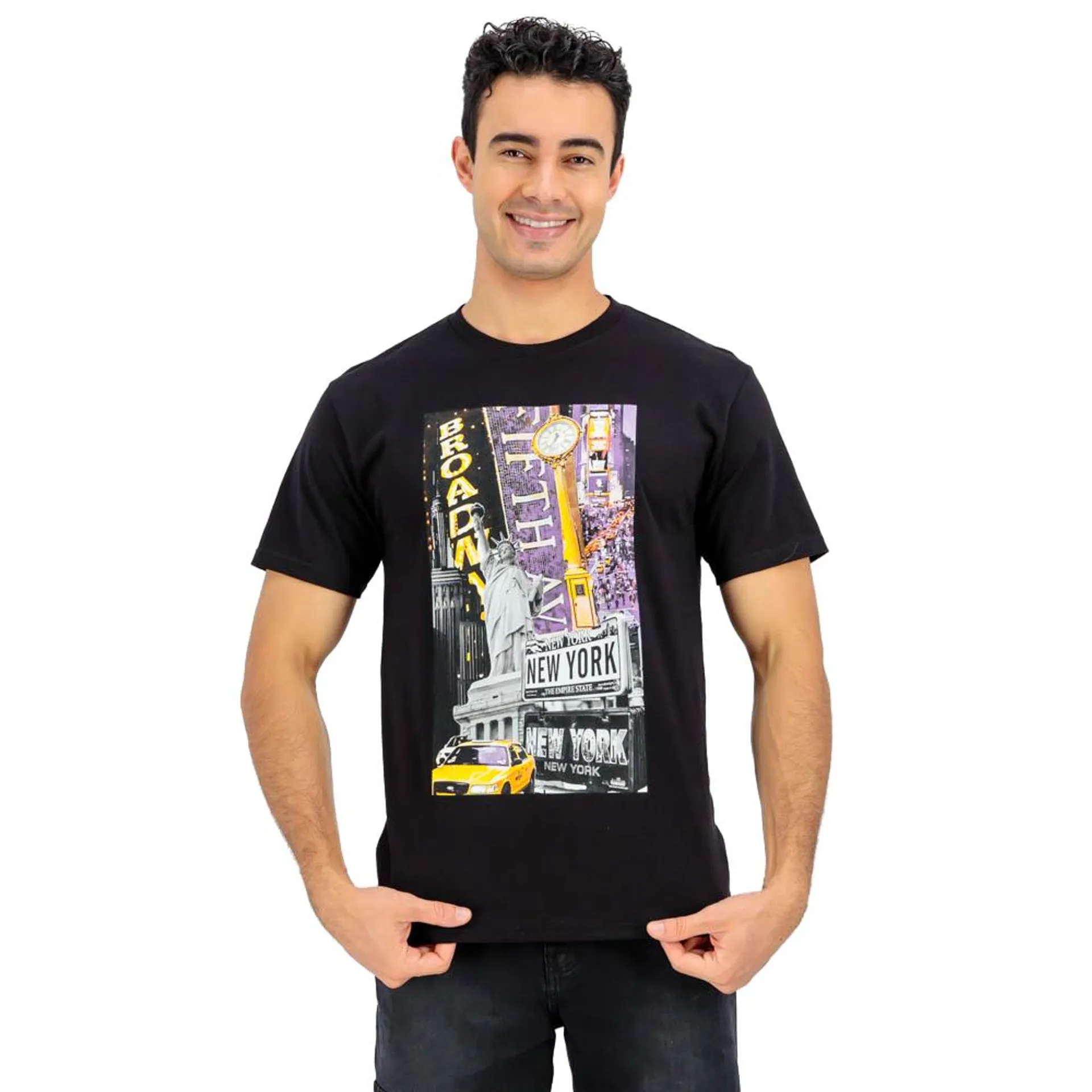 Playera Hummo Hombre Estampado New York