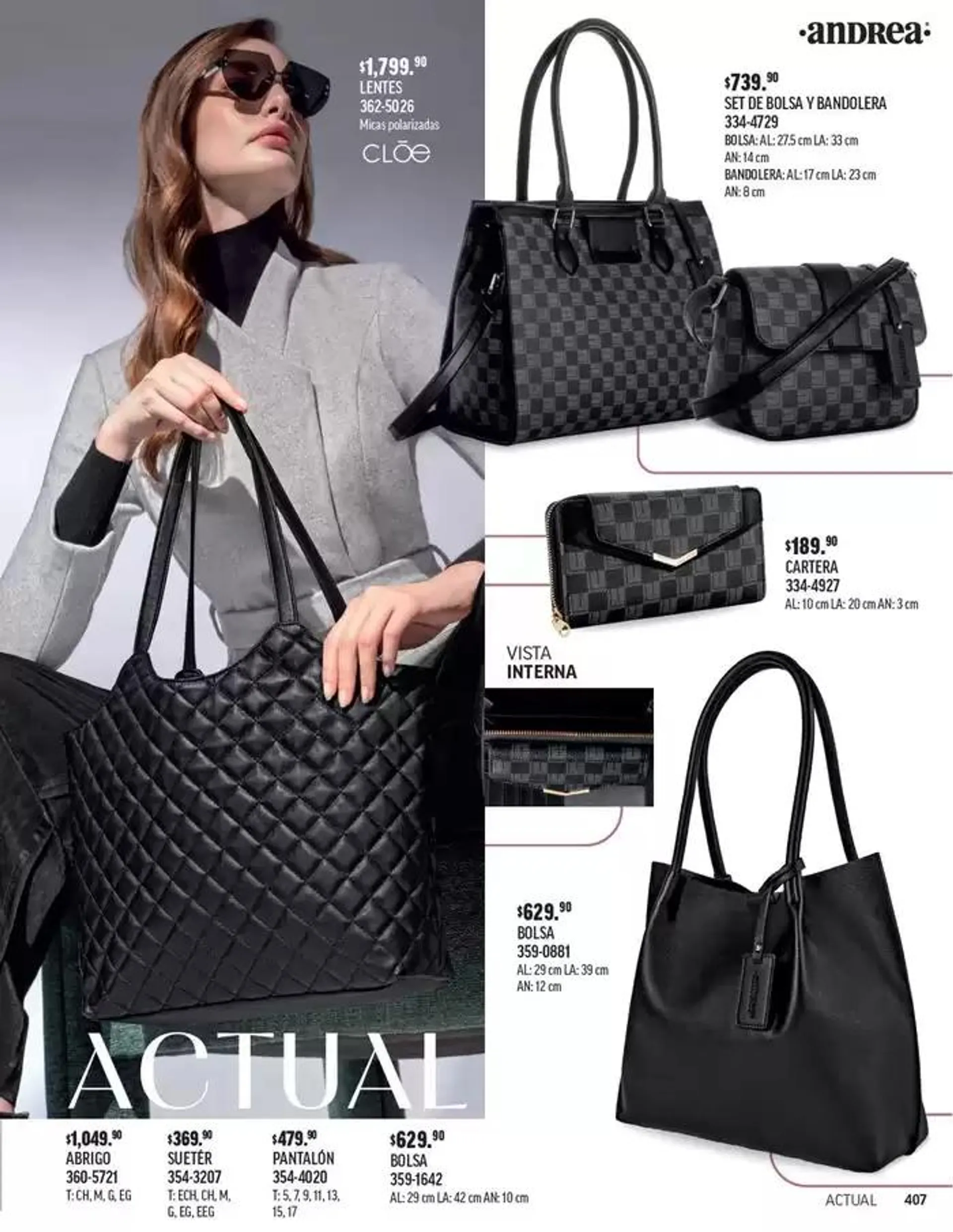 Catálogo de ANDREA - BOLSAS Y ACCESORIOS 26 de agosto al 25 de enero 2025 - Pagina 36