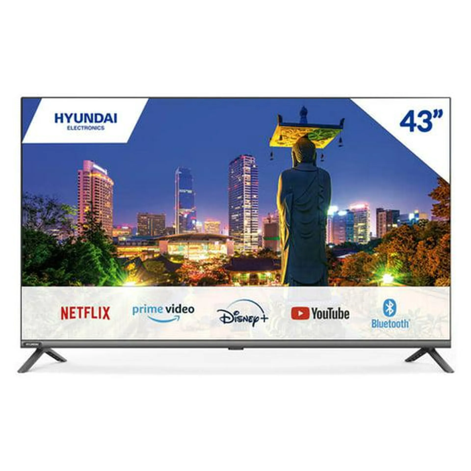 TV 43 Pulgadas Hyundai HYLED4321AiM Borderless