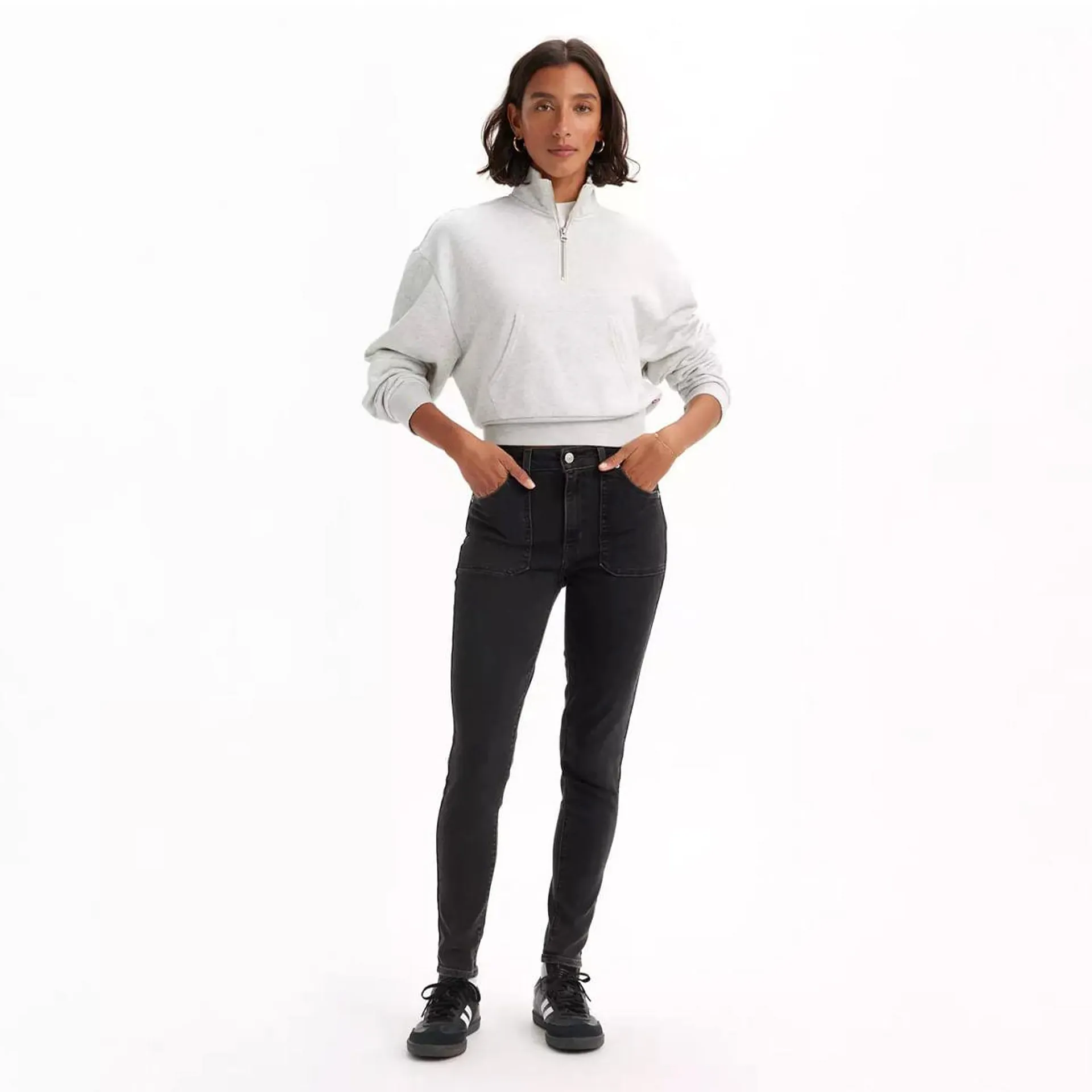 Pantalón De Mezclilla Para Dama Levis Negro A7521-0000