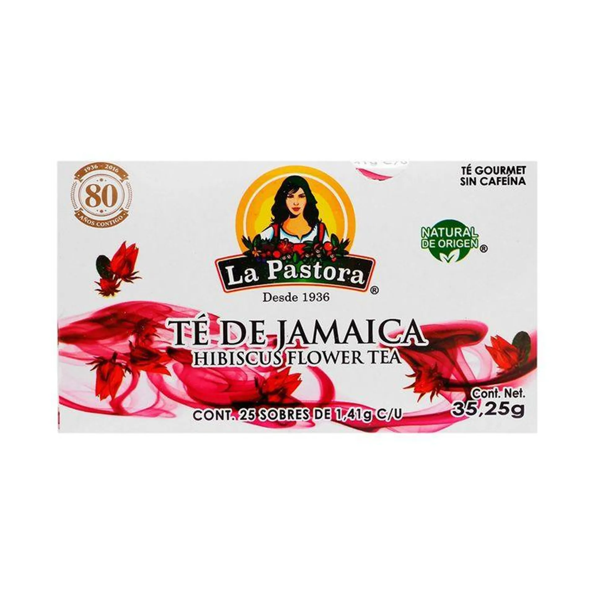 Té Jamaica 25 Sobres - La Pastora - 1 pieza