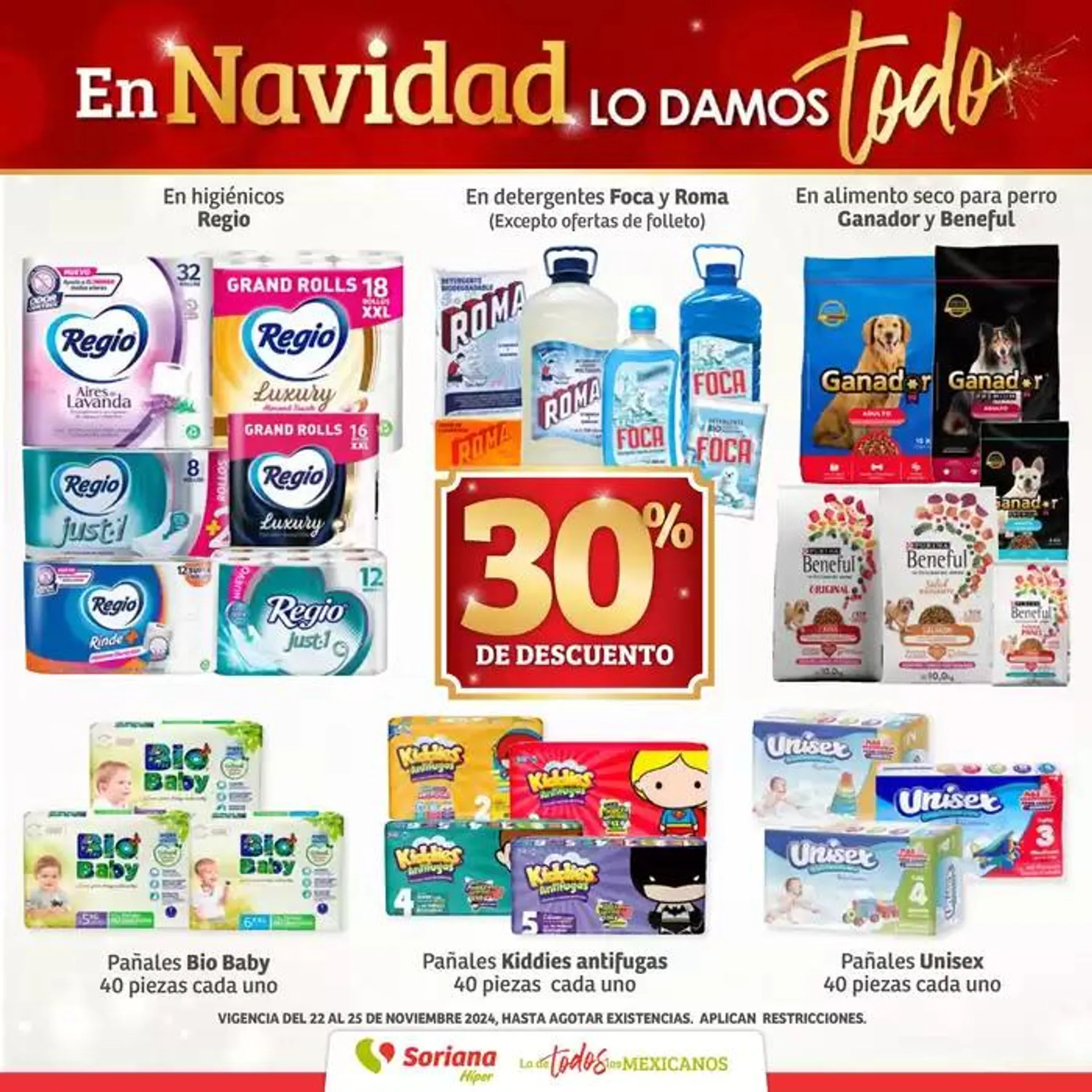 Catálogo de Fin de Semana Híper 25 de noviembre al 25 de noviembre 2024 - Pagina 1