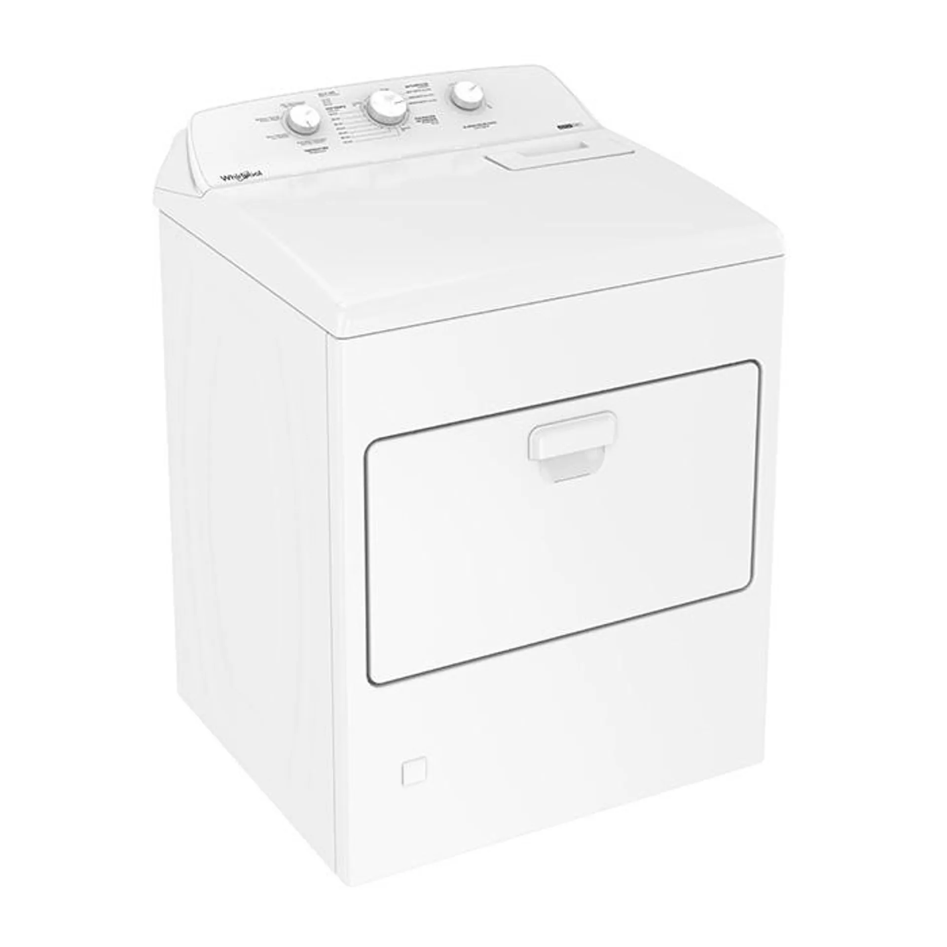 Secadora Whirlpool de 17Kg gas natural color blanca