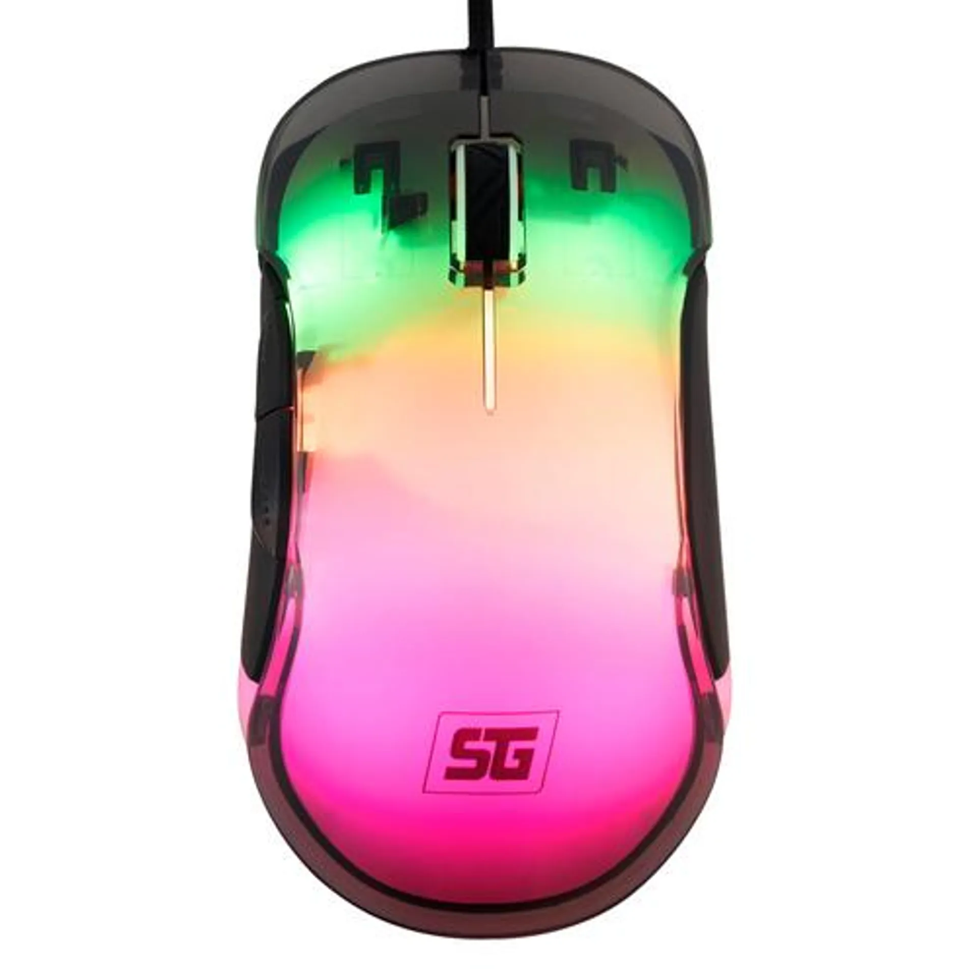 Mouse Gamer Vorago Start The Game Mo-505 Óptico 7000Dpi 7 Botones Alámbrico Usb 7 Modos Rgb