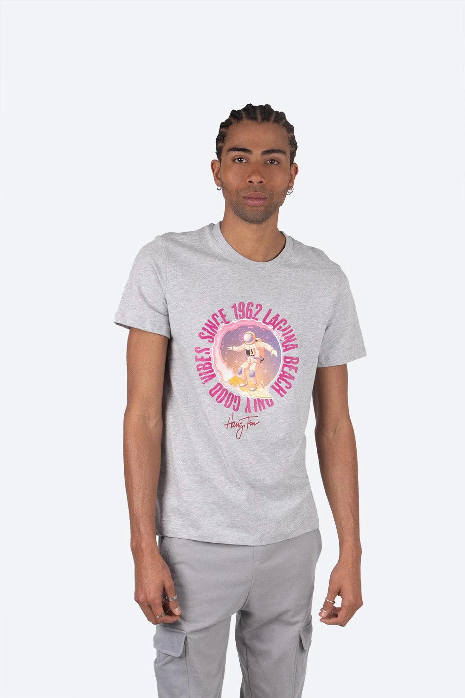 T-shirt estampada astronauta