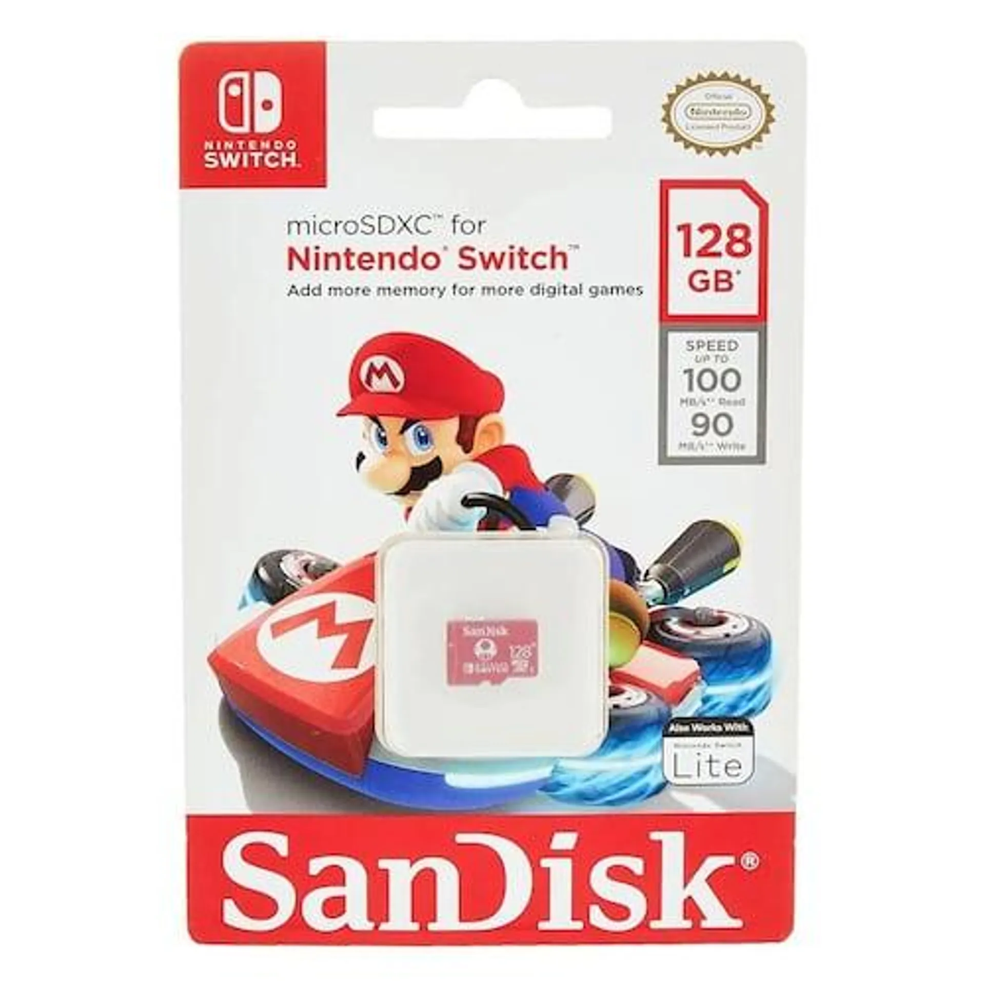 Tarjeta Sandisk micro SD 128 gb para Nintendo Switch