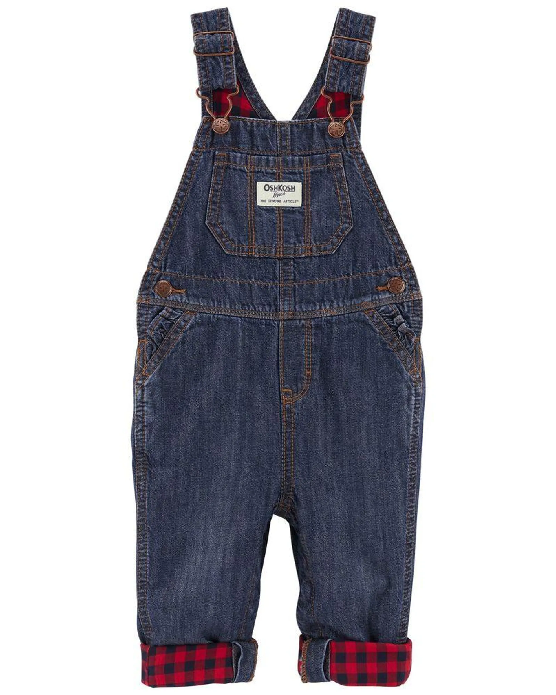 Overol A Cuadros Oshkosh B'Gosh