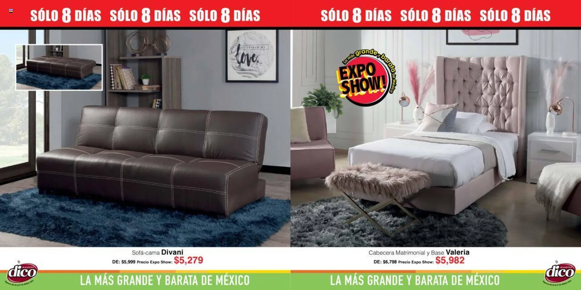 Catálogo de Catálogo Muebles Dico 20 de marzo al 27 de marzo 2024 - Pagina 5