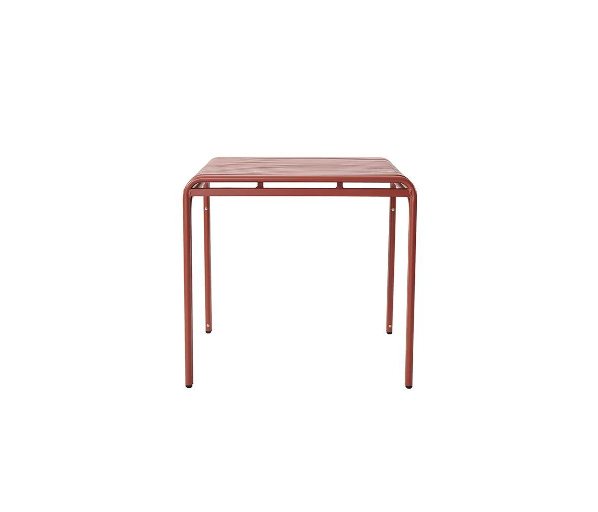 Mesa para exterior Bastos cuadrada - Terracota