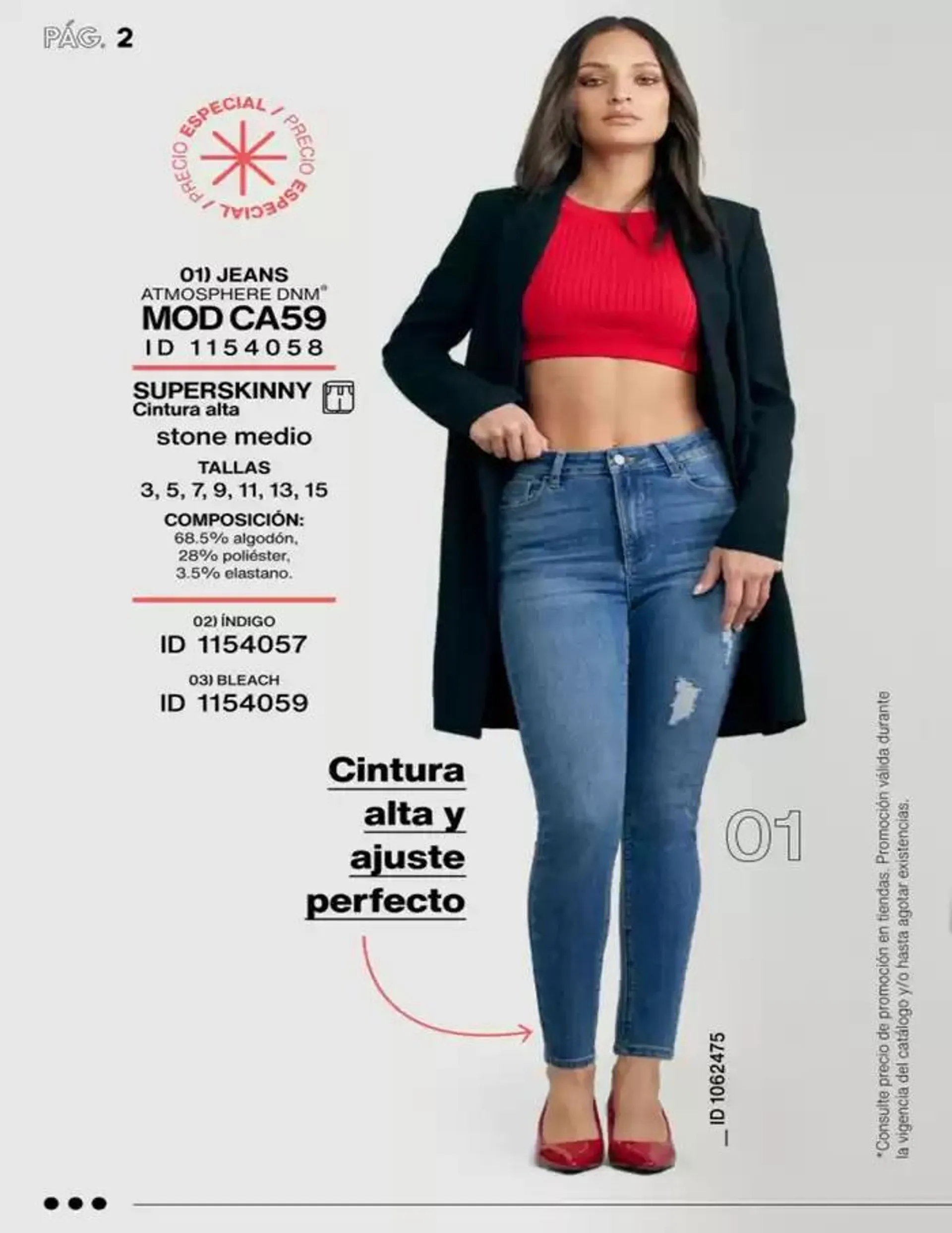 Catálogo de JEANS & JEGGINGS BASICOS  21 de octubre al 30 de noviembre 2024 - Pagina 2