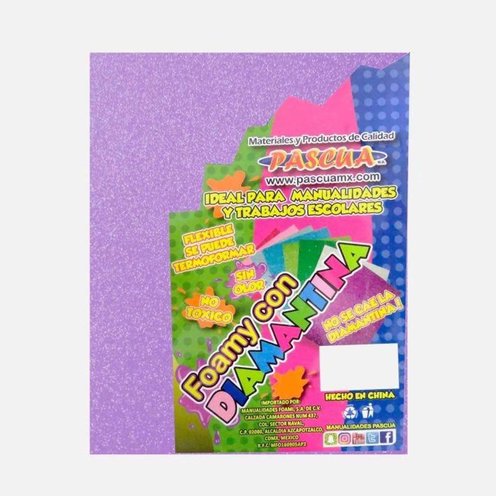 Foamy con Diamantina Pascua Carta C/5