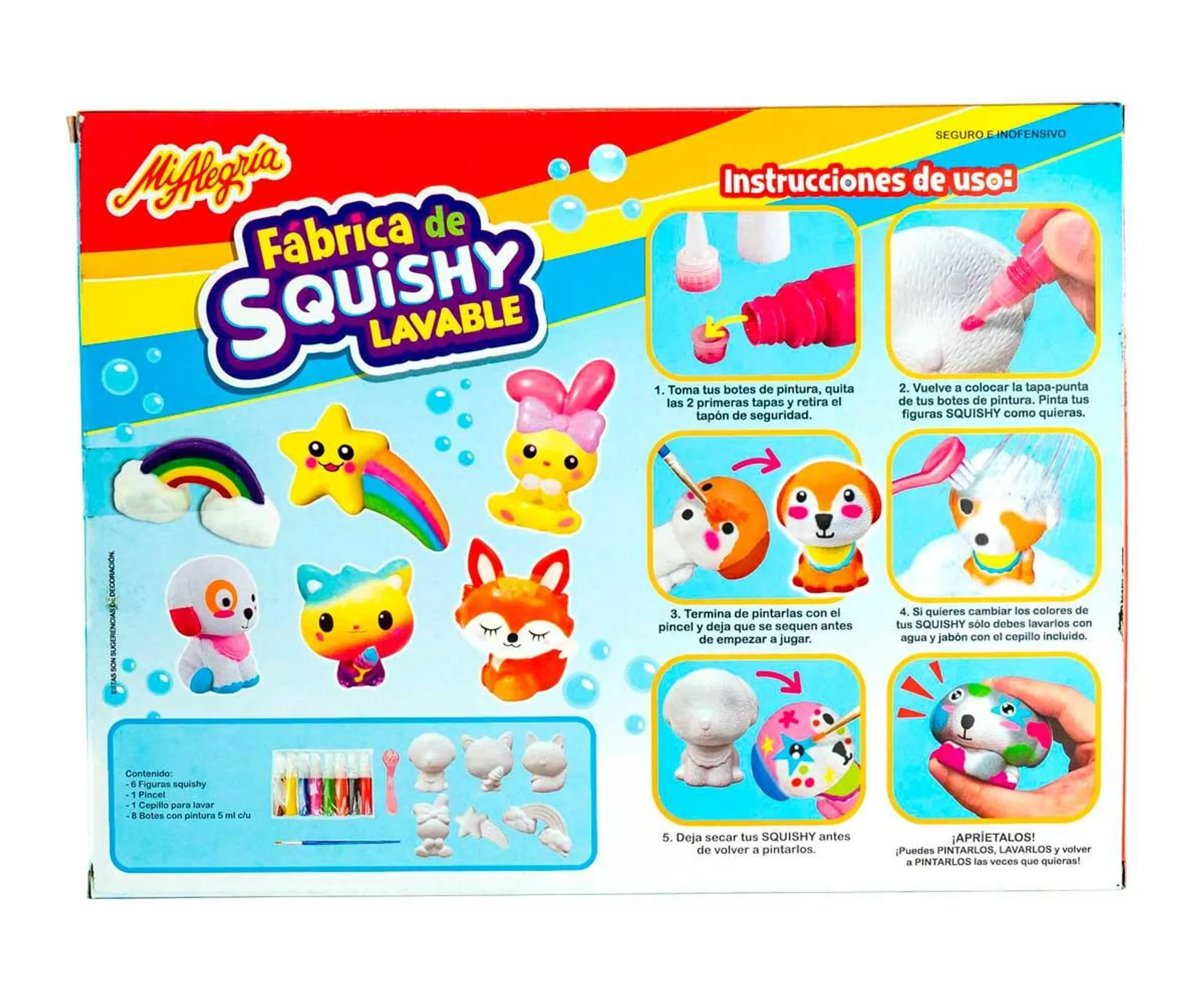 Fábrica De Squishy Lavable - Mi Alegría