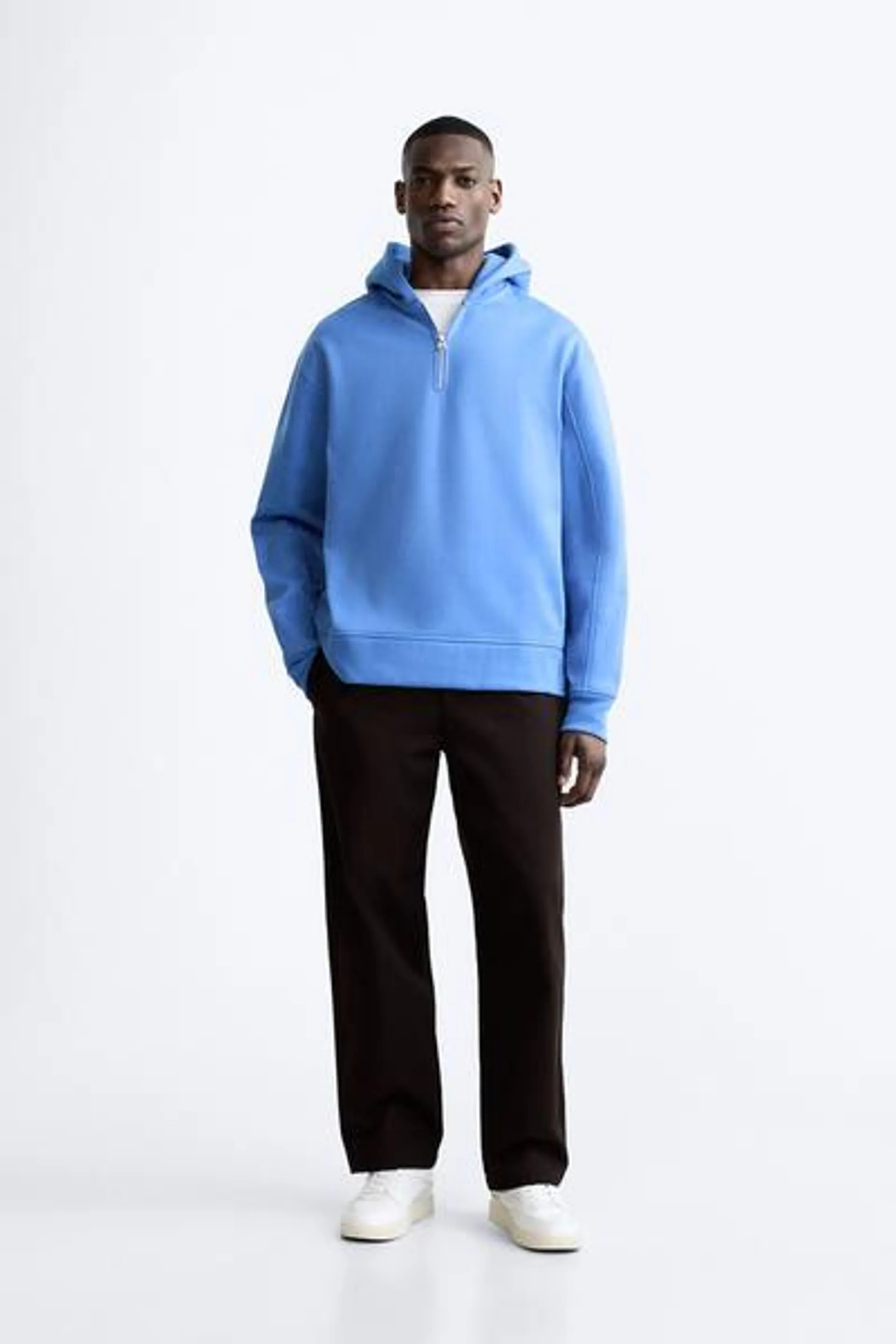SUDADERA CUELLO CREMALLERA