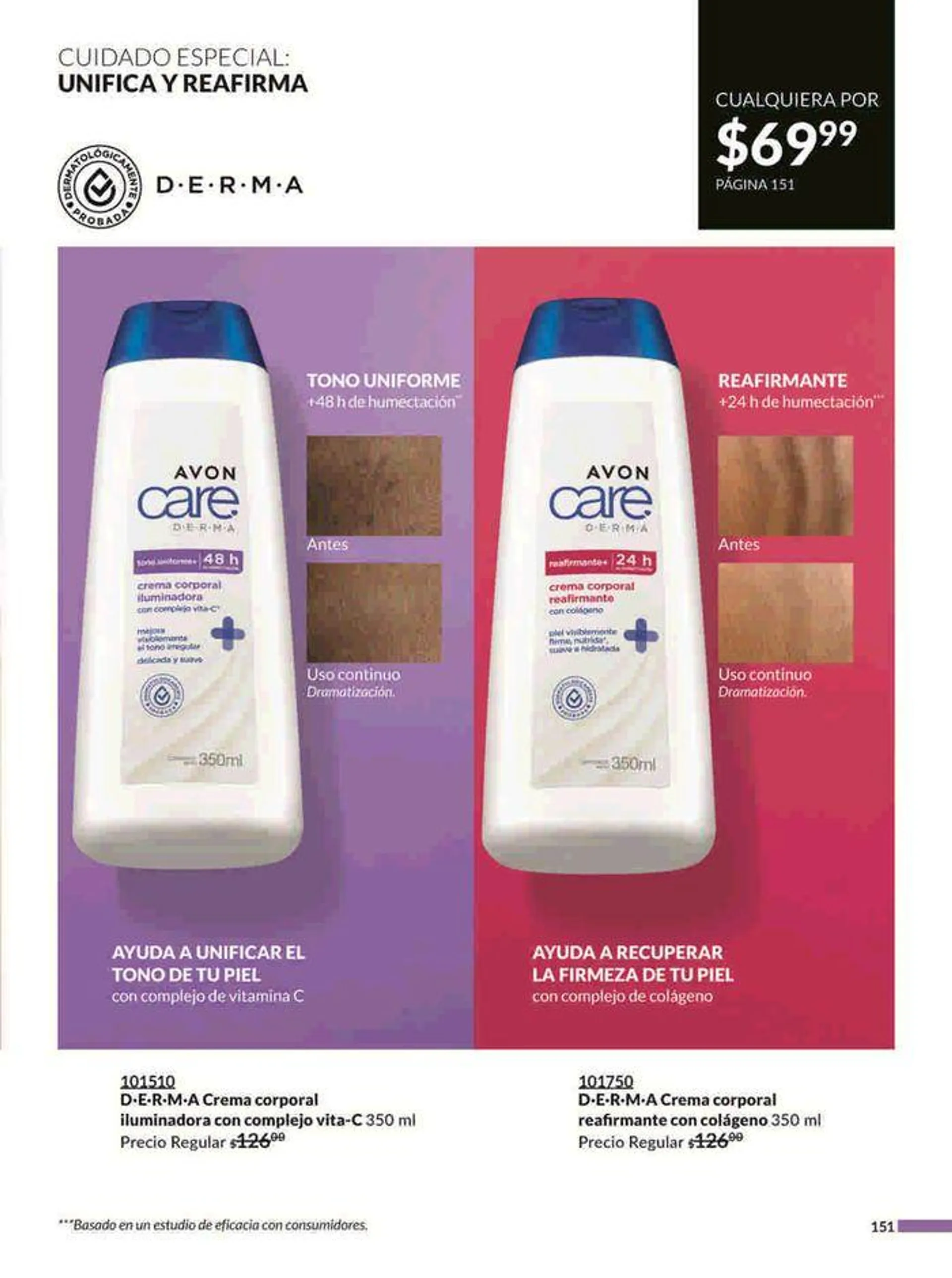 Catálogo de Avon COSMÉTICOS C14 27 de julio al 29 de agosto 2024 - Pagina 151