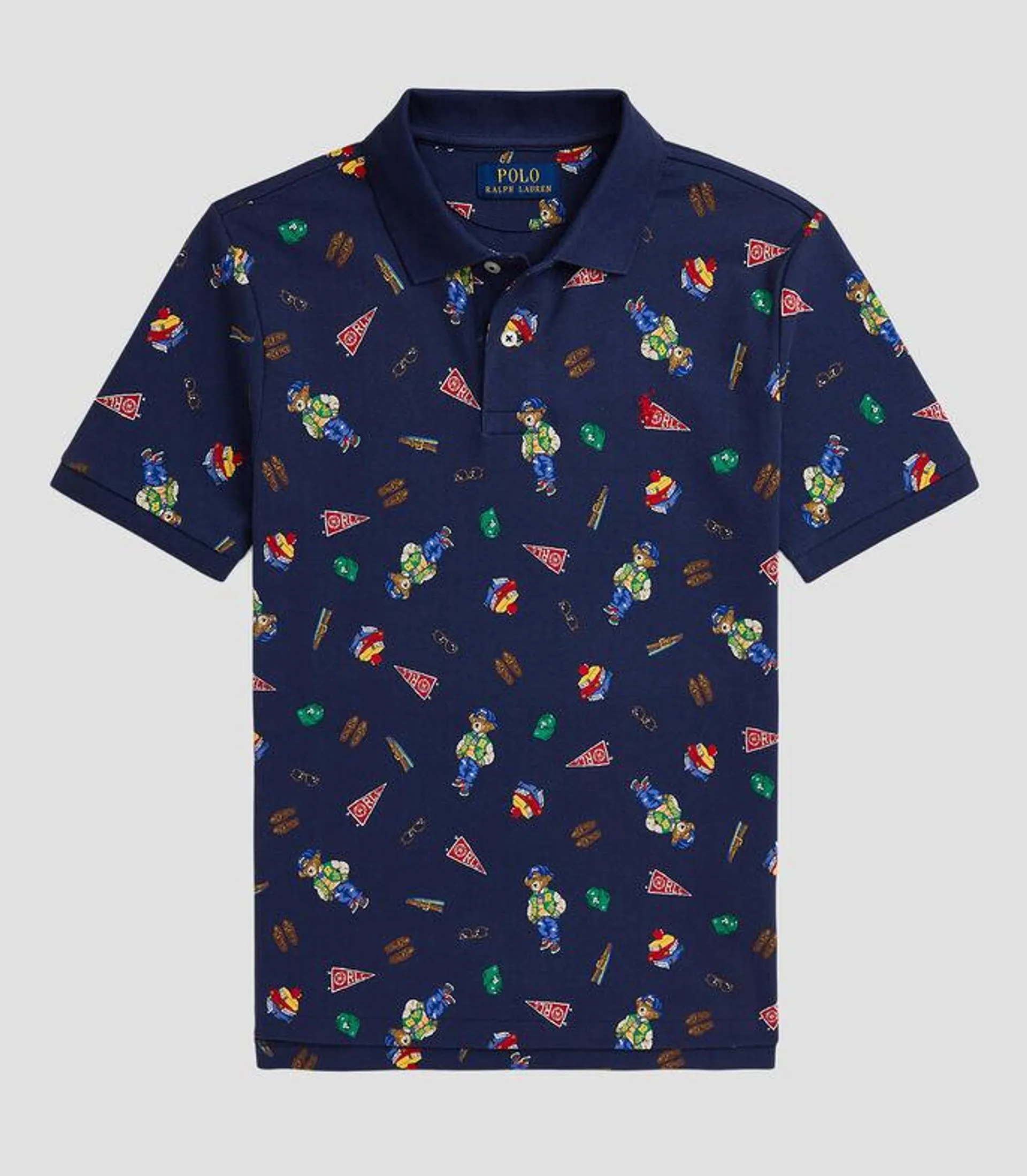 Playera Tipo Polo Manga Corta Niño