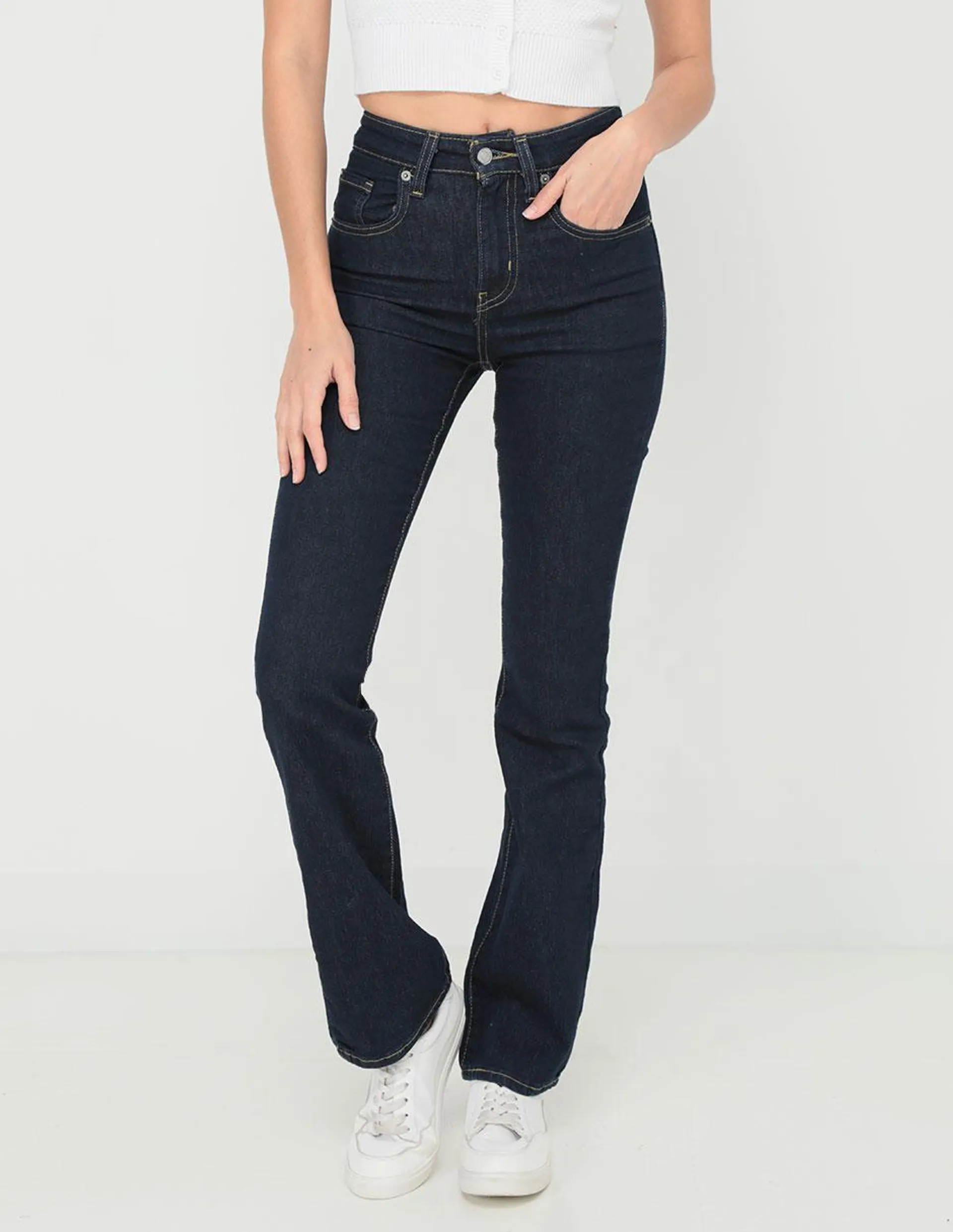 Jeans bota Levi's High Rise Bootcut corte cintura alta para mujer