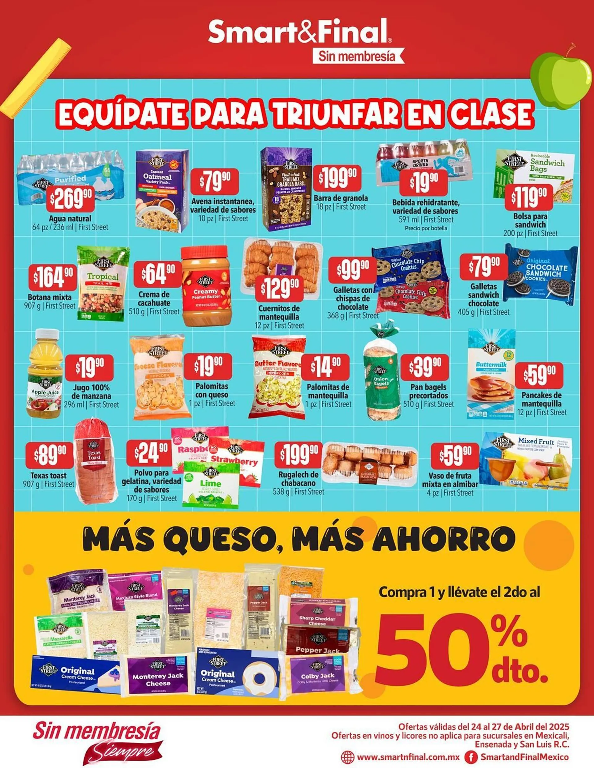 Catálogo de Catálogo Smart & Final 24 de abril al 27 de abril 2025 - Pagina 2