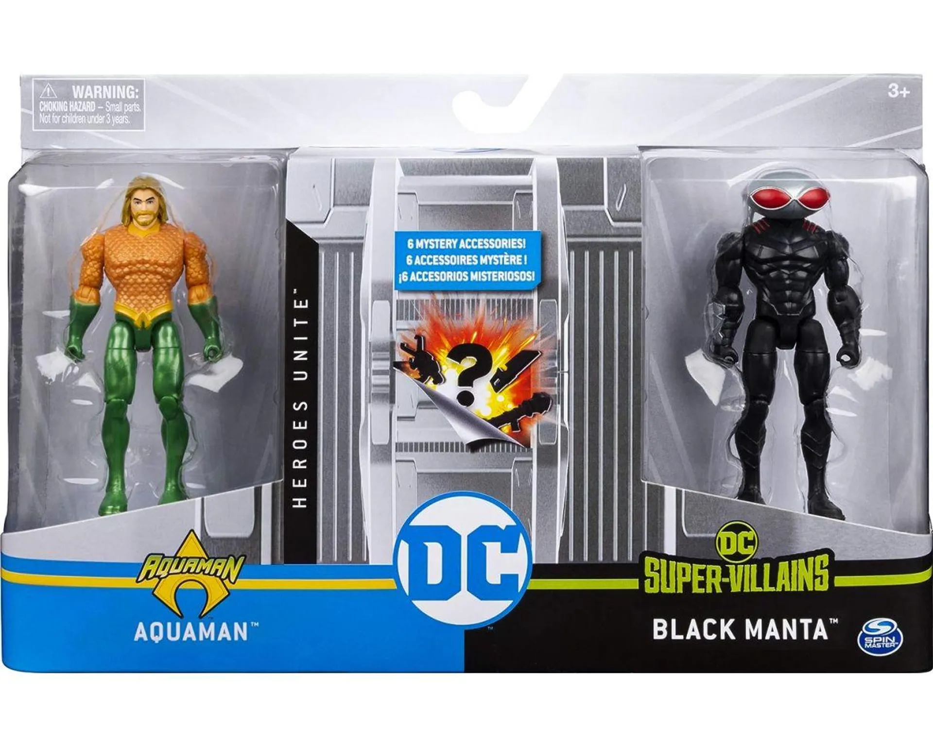 DC SET DE BATALLA FIGURA DE 4 PULG