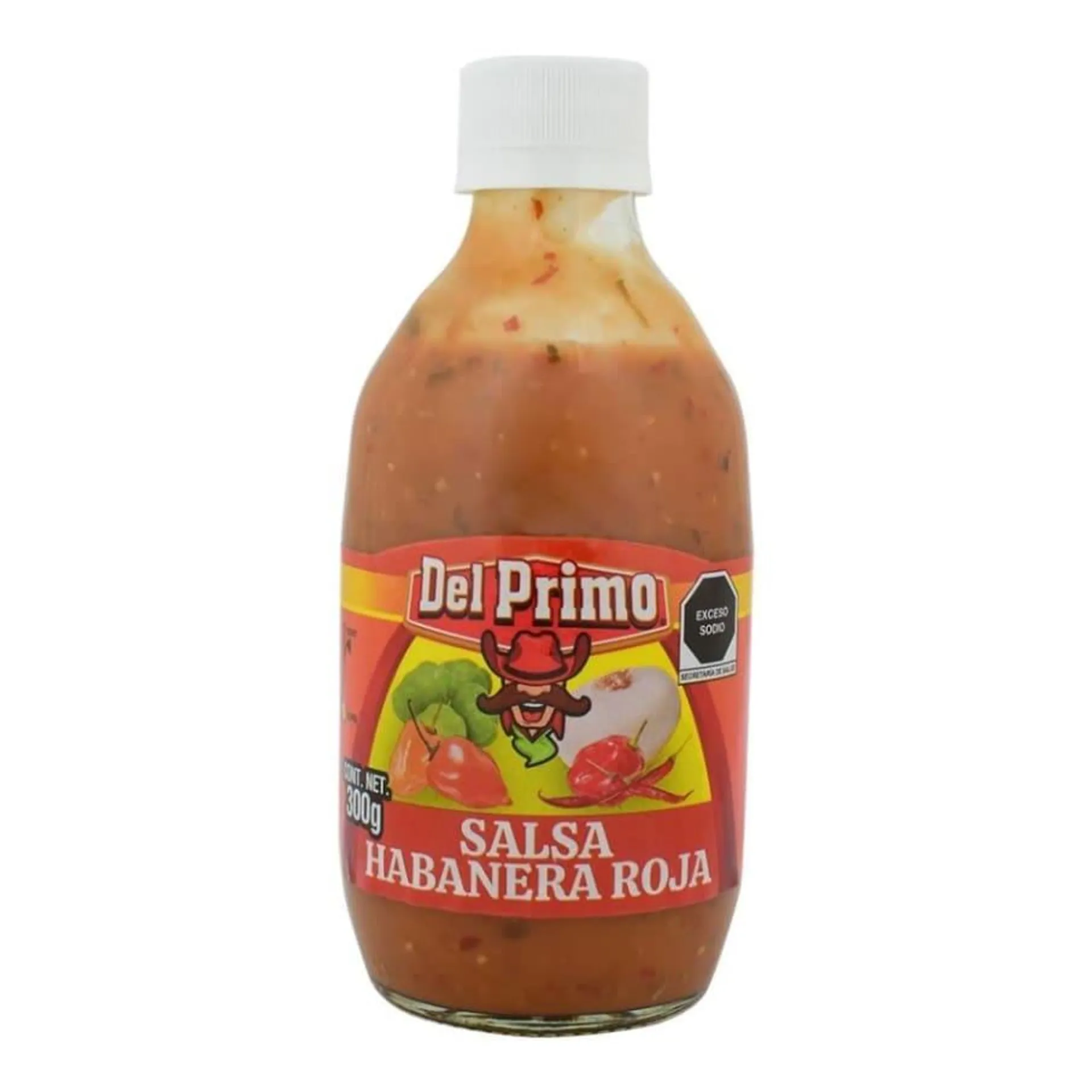 Salsa Del Primo Habanera Roja 300 g