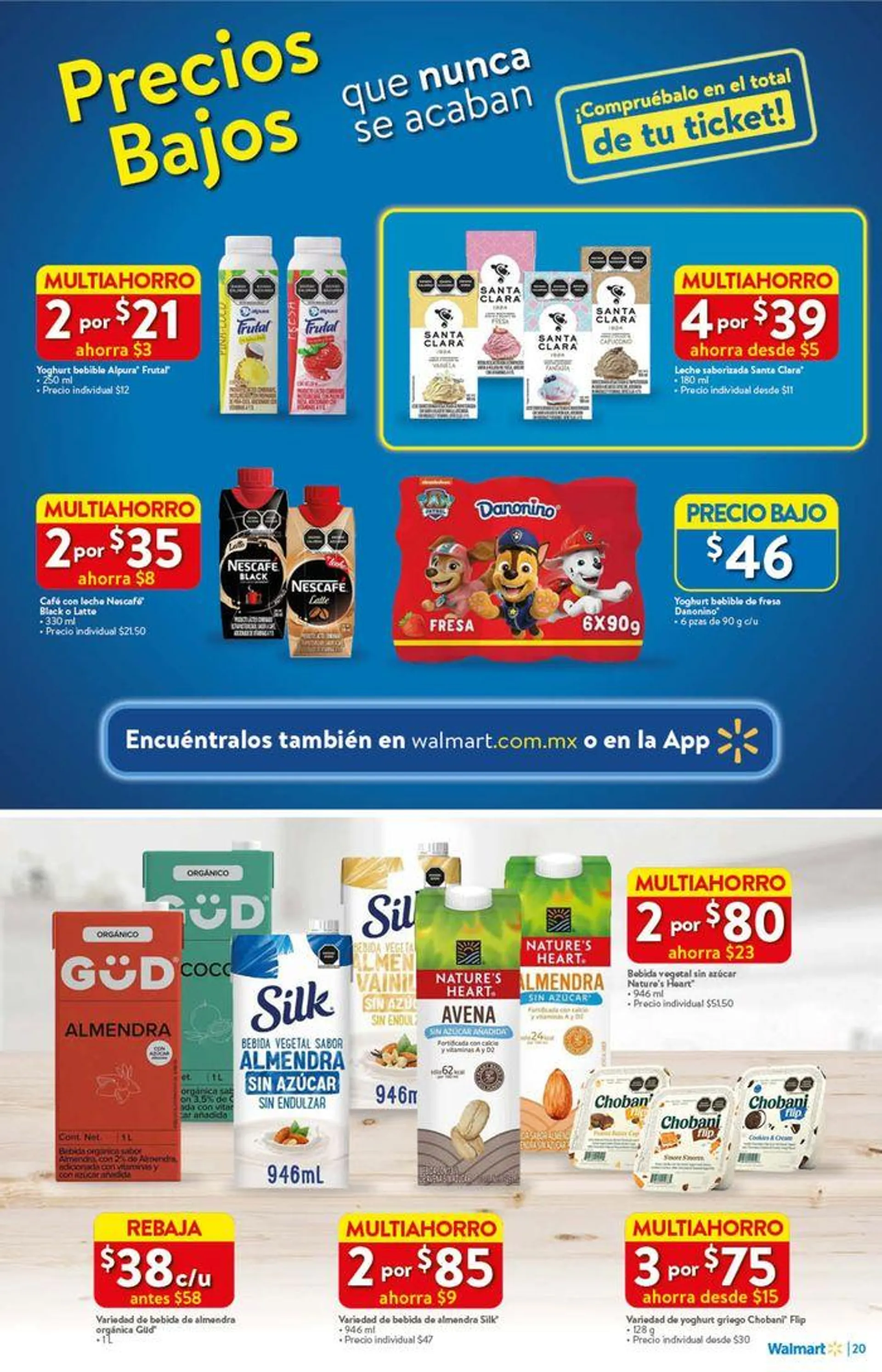 Catálogo de Walmart - Precios Bajos 25 de julio al 14 de agosto 2024 - Pagina 20