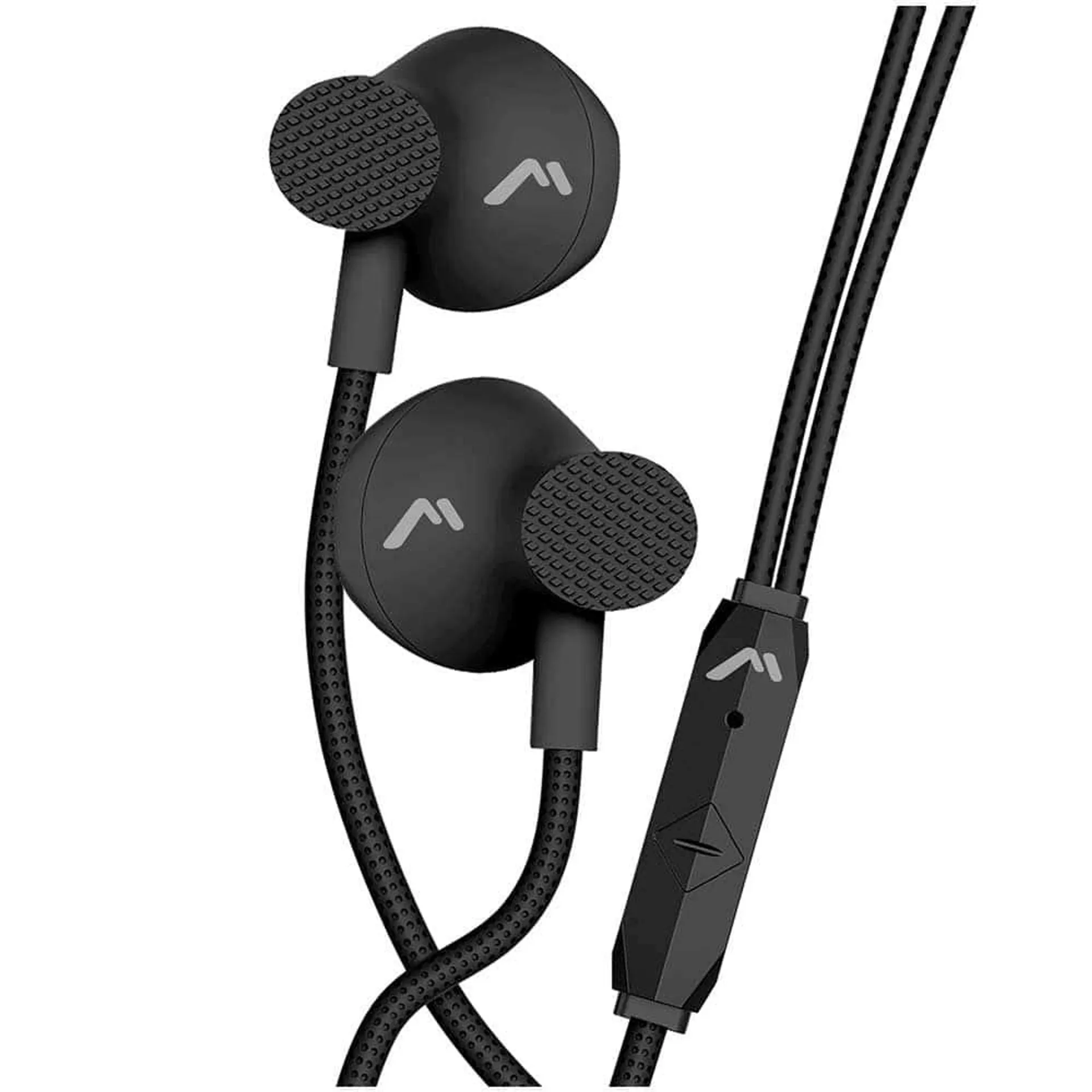 Audífonos Alámbricos In-Ear Manos Libres Entrada Aux 3.5 mm Negro Mitzu MH-0025BK