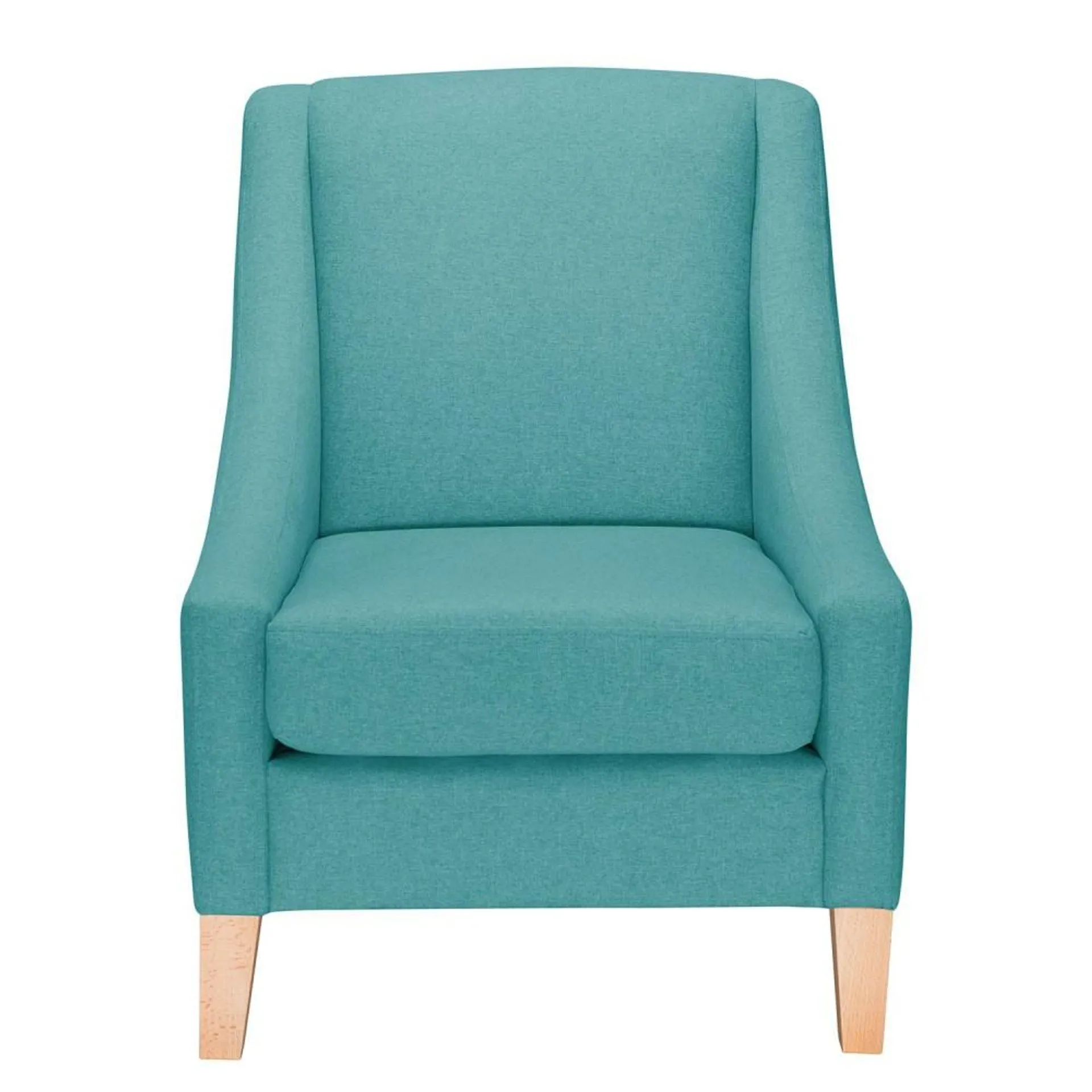 Gin - Sillon estilo minimalista color turquesa