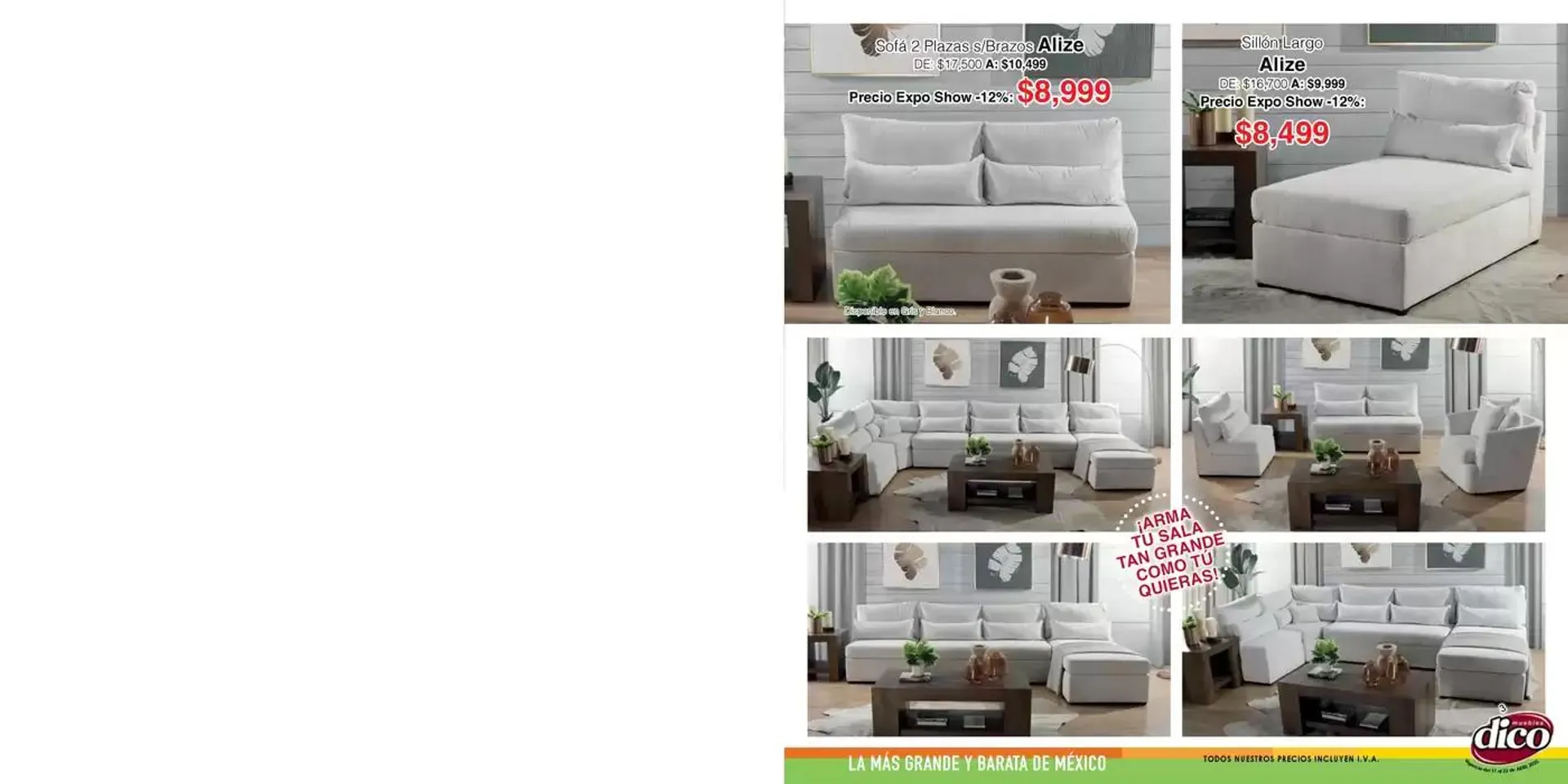 Catálogo de Muebles Dico Exposhow Centro Abril 25 17 de abril al 22 de abril 2025 - Pagina 3