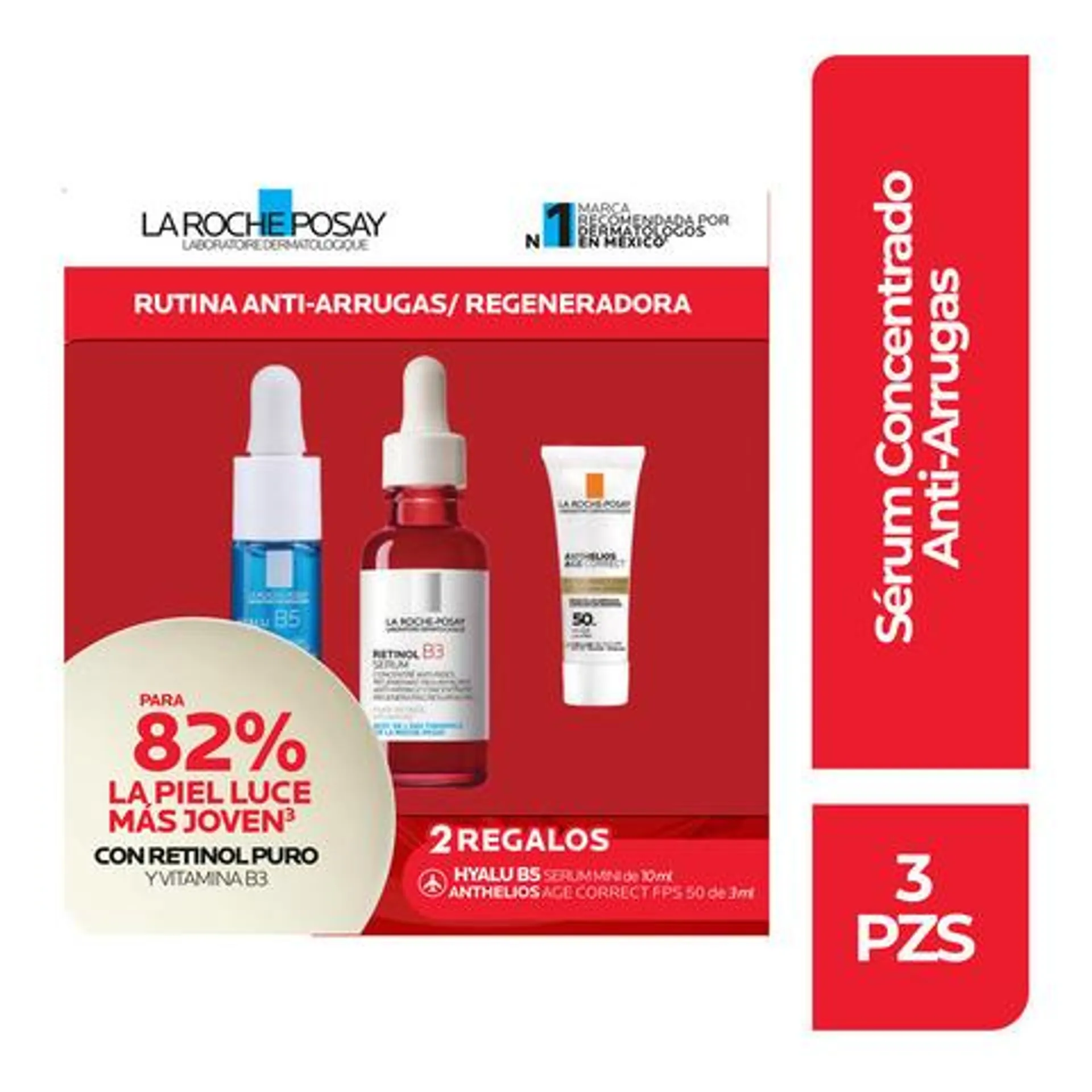 La Roche Posay Retinol B3 Sérum Concentrado Rutina Anti-Arrugas Regeneradora