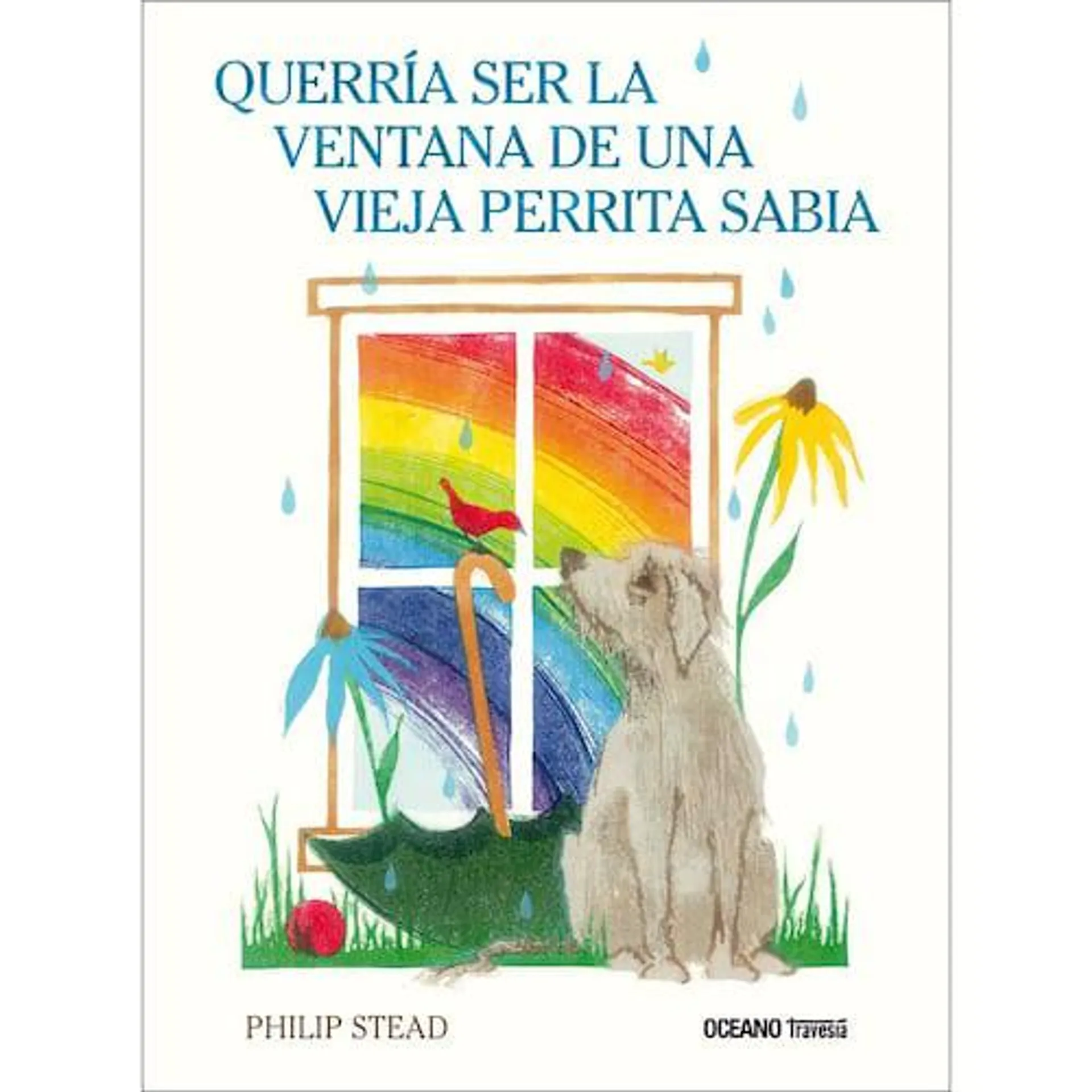 Querría ser la ventana de una vieja perrita sabia