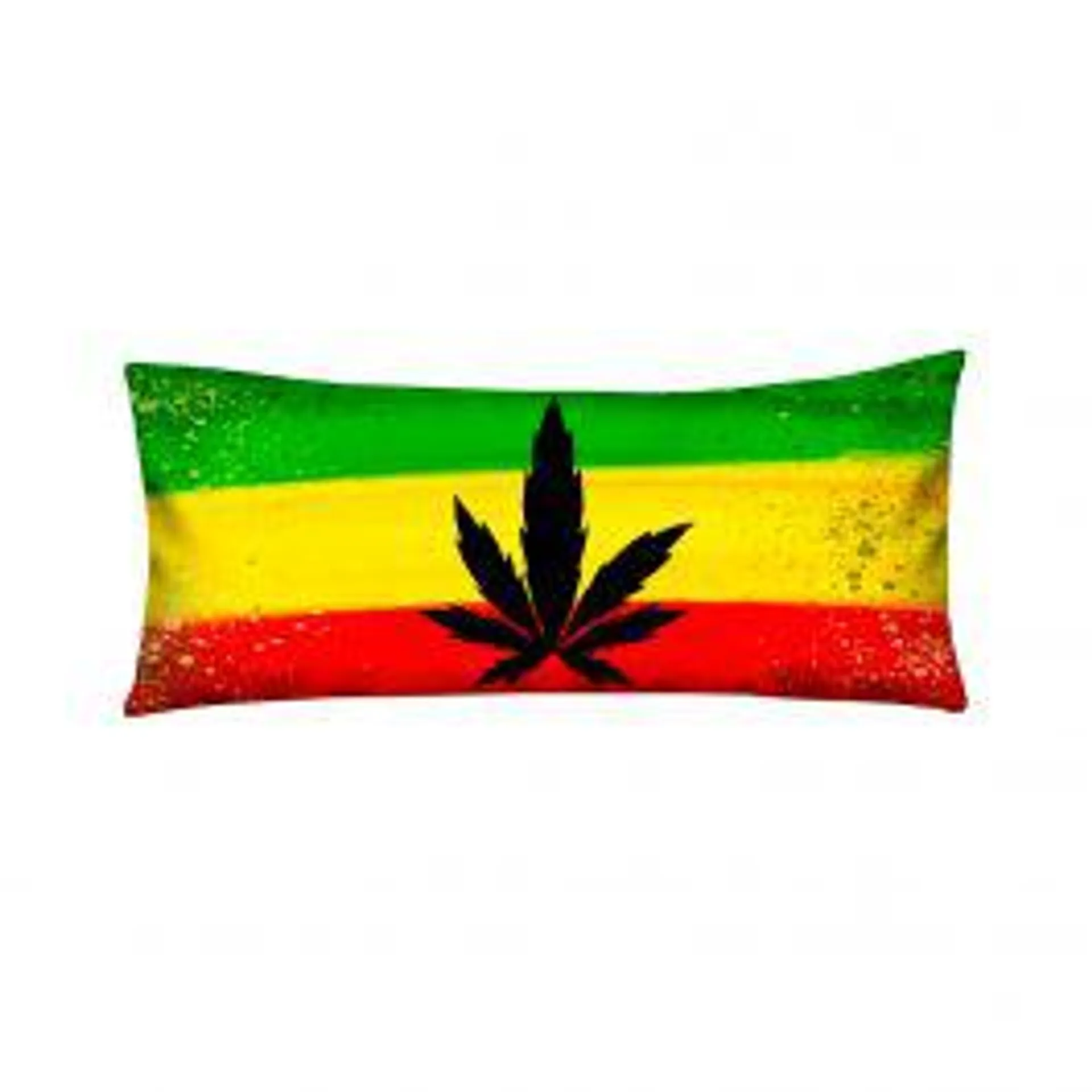 ALMOHADA SUPER JUMBO MARIHUANA TRICOLOR