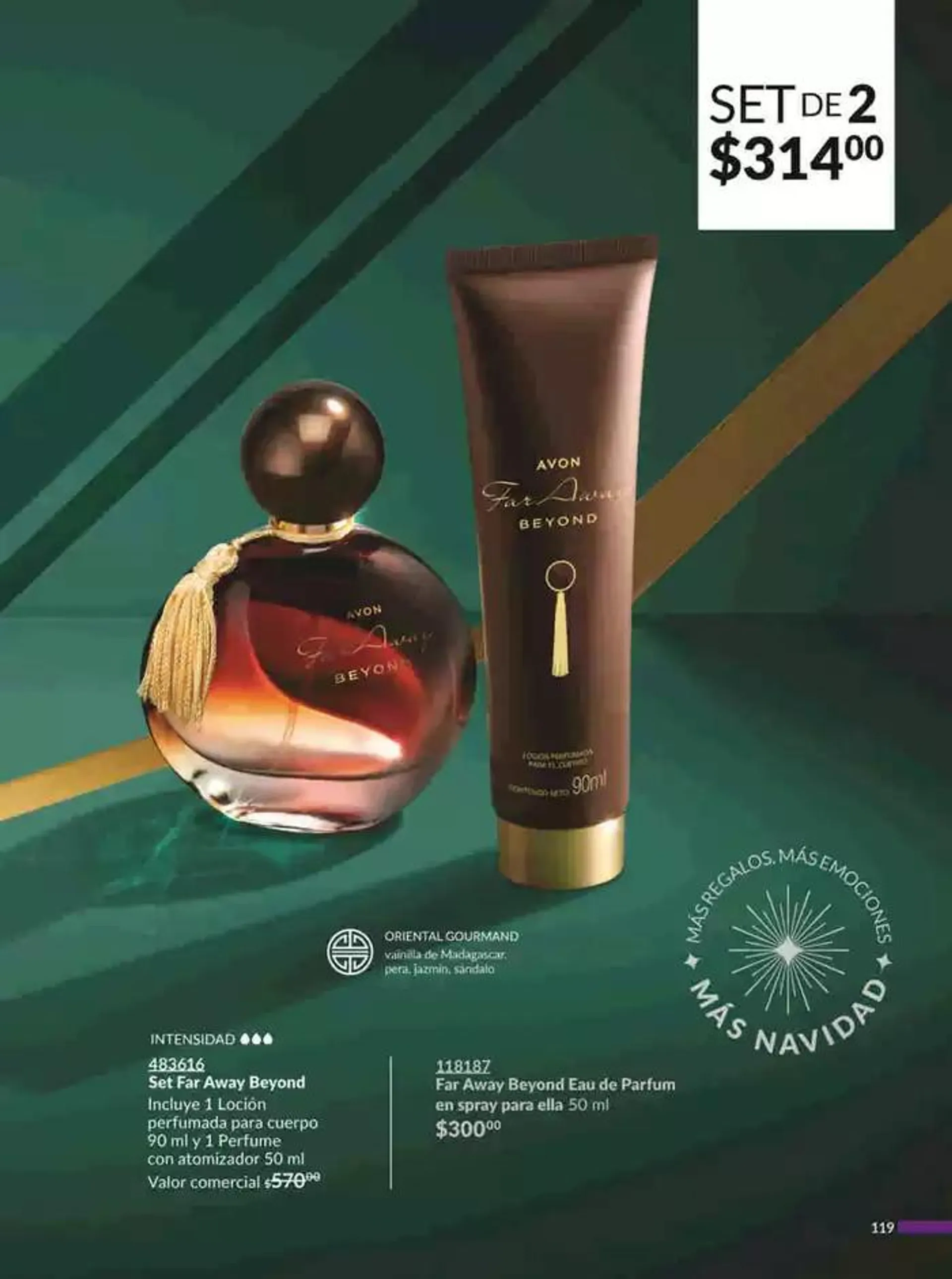 Catálogo de Avon COSMÉTICOS C18 9 de octubre al 15 de noviembre 2024 - Pagina 119