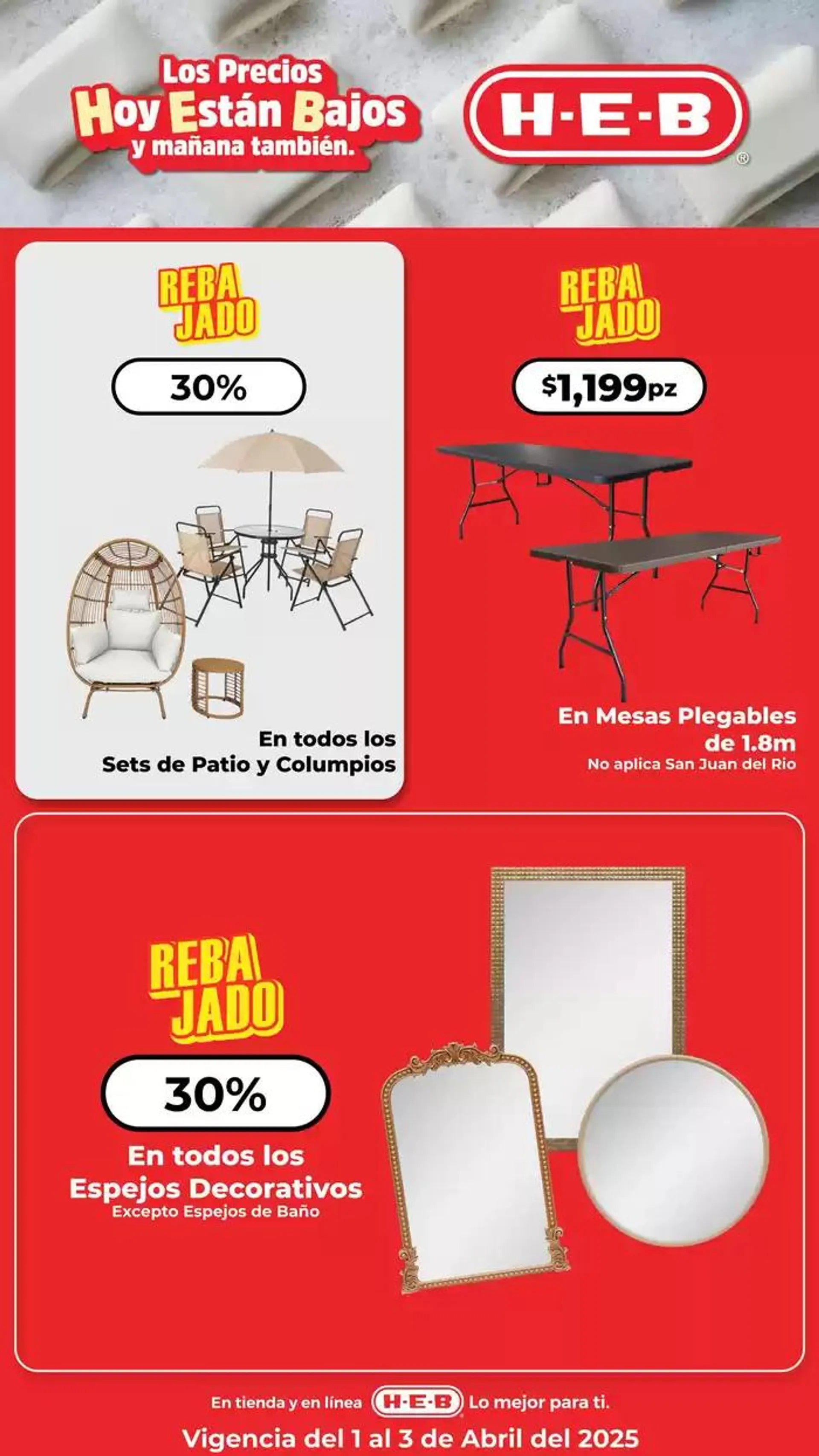 Catálogo de Ofertas HEB 1 de abril al 3 de abril 2025 - Pagina 12