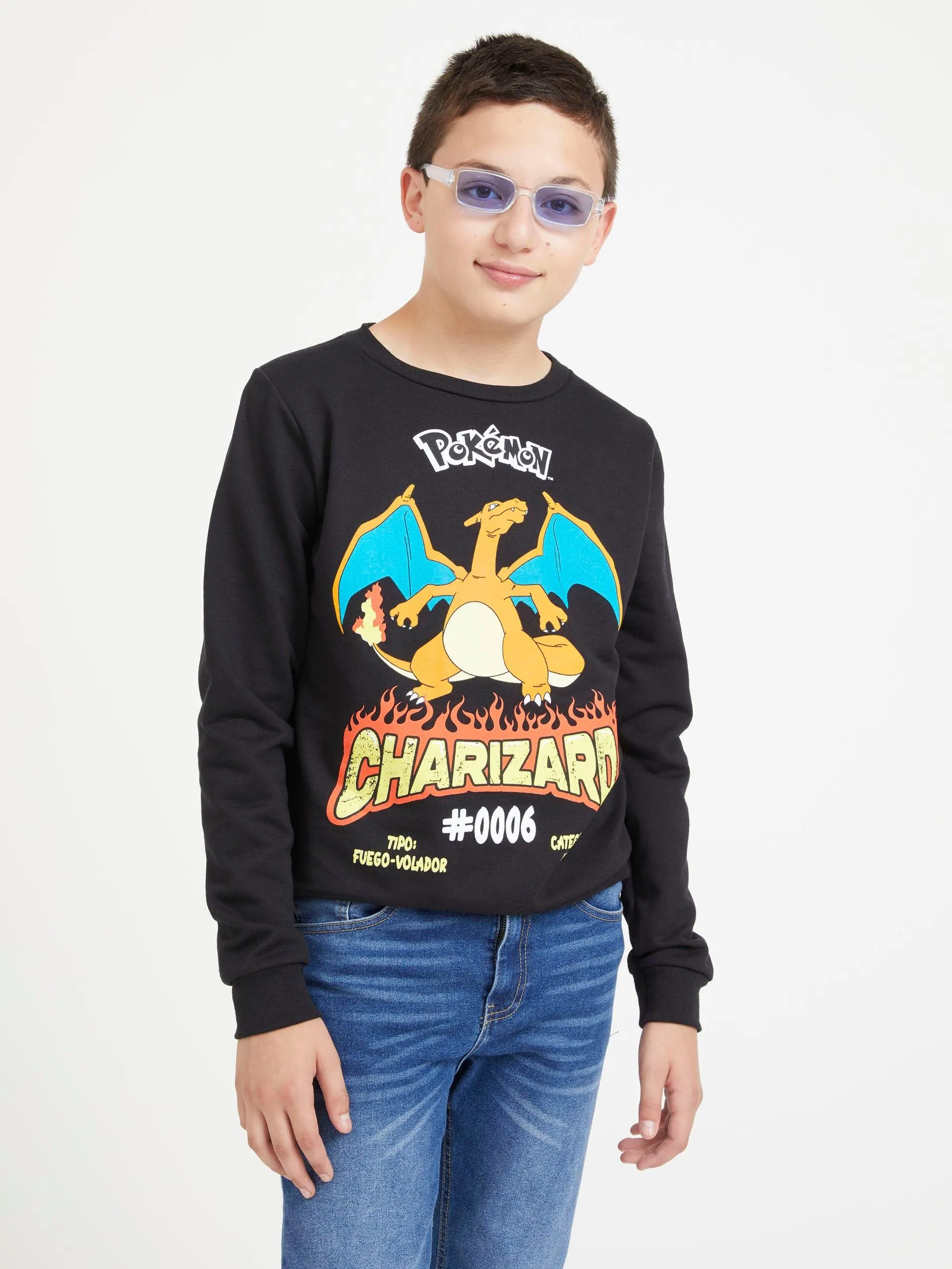 Sudadera Estampado Charizard