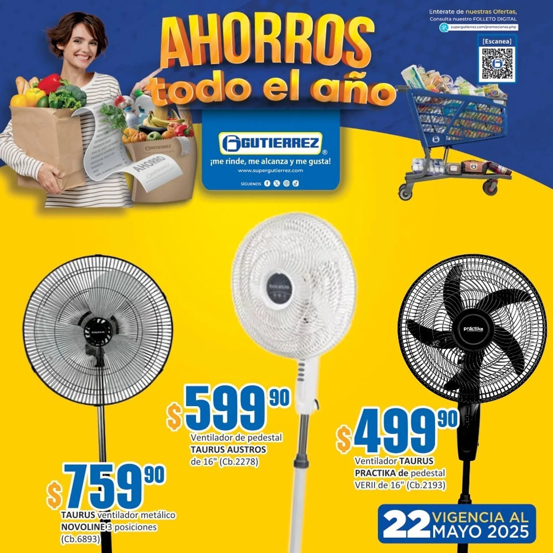 Catálogo de Catálogo Super Gutiérrez 18 de mayo al 22 de mayo 2025 - Pagina 1