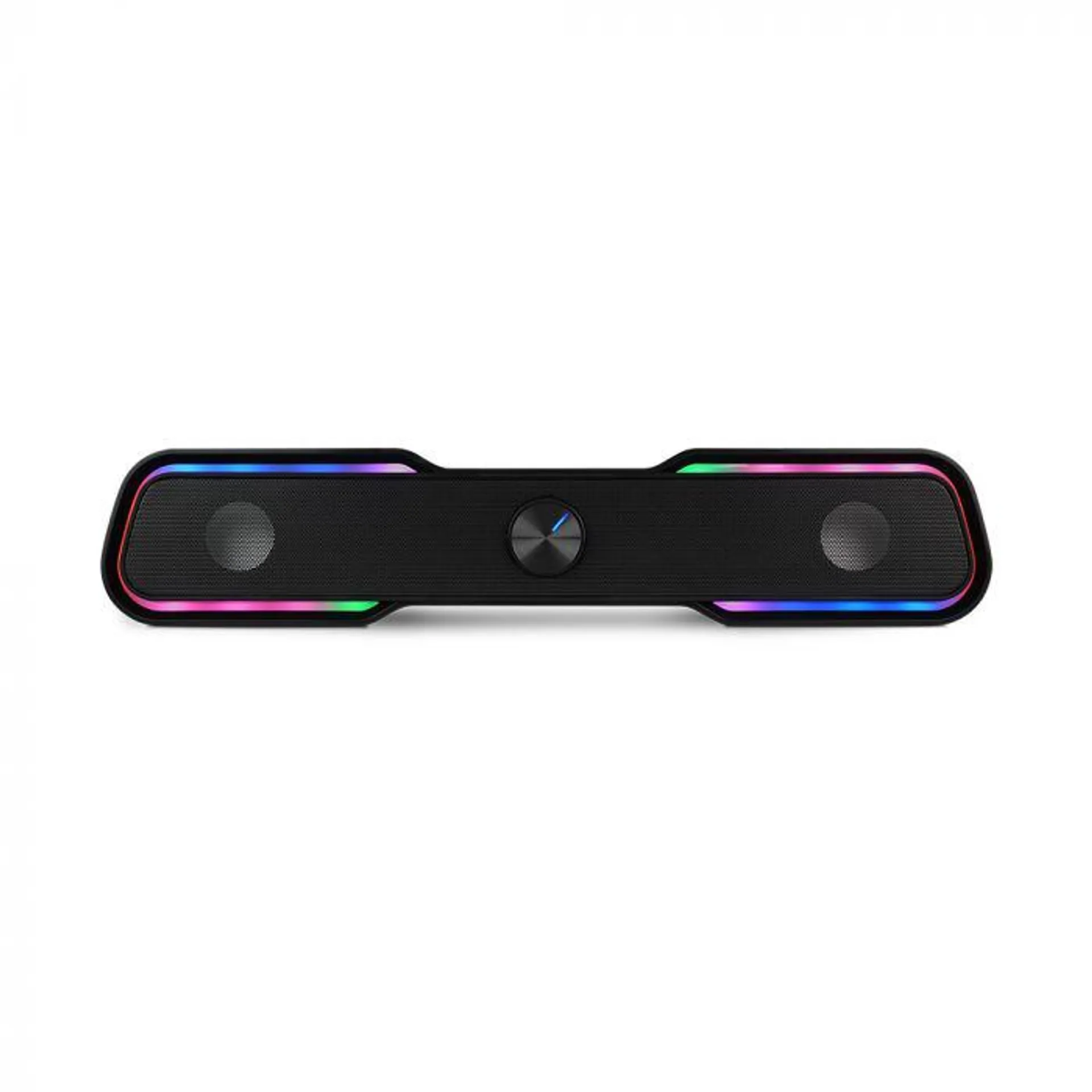 Bocina Vorago Start The Game Inlambrico Bluetooth 3.5Mm Usb Negro / Rgb Bsp-350