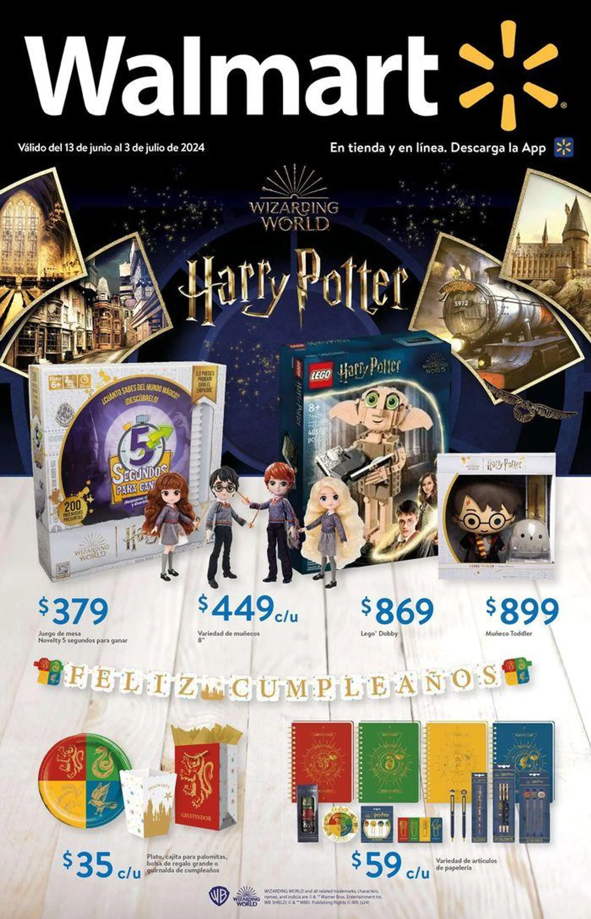 Catálogo de Harry Potter 13 de junio al 3 de julio 2024 - Pagina 1
