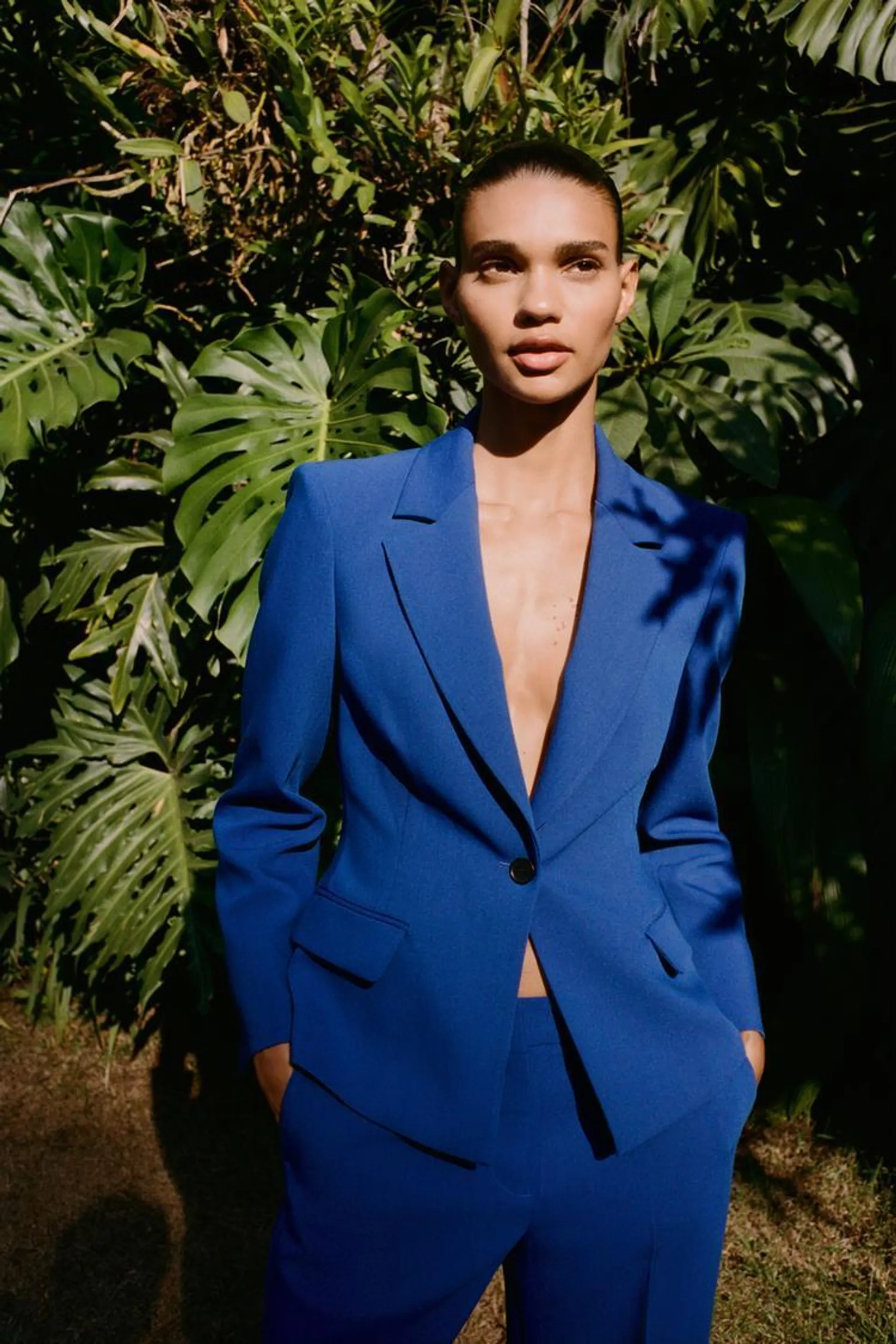 BLAZER ENTALLADO HOMBRERAS
