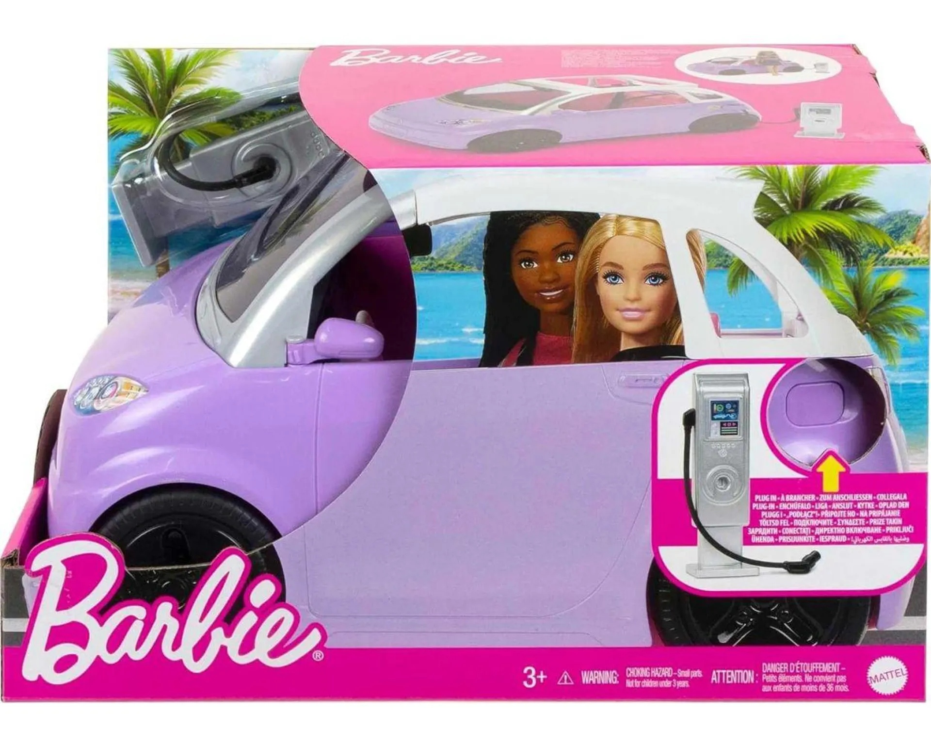 Barbie Auto Eléctrico HJV36