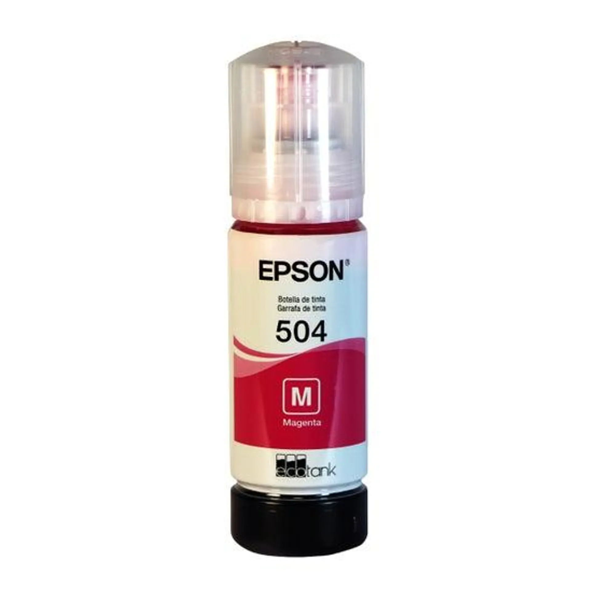 Botella de Tinta Epson Ecofit Color Magenta T504